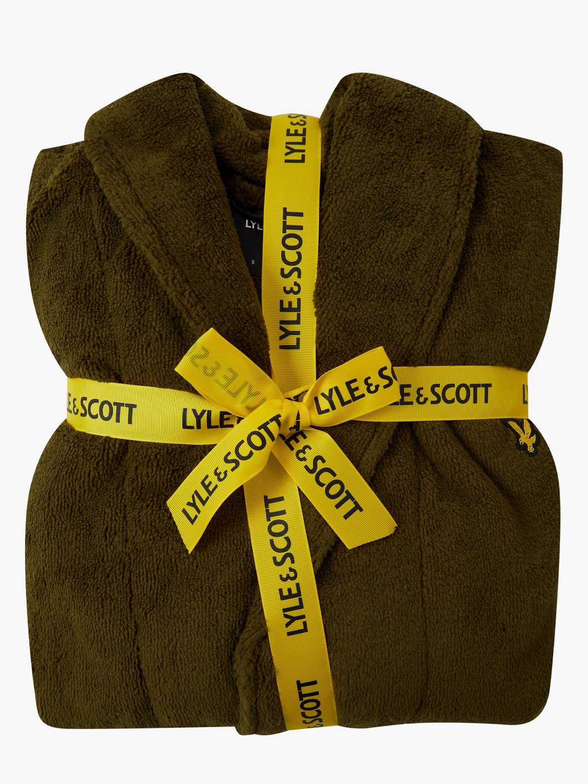 Lyle & Scott Lucas Bathrobe Dark Olive