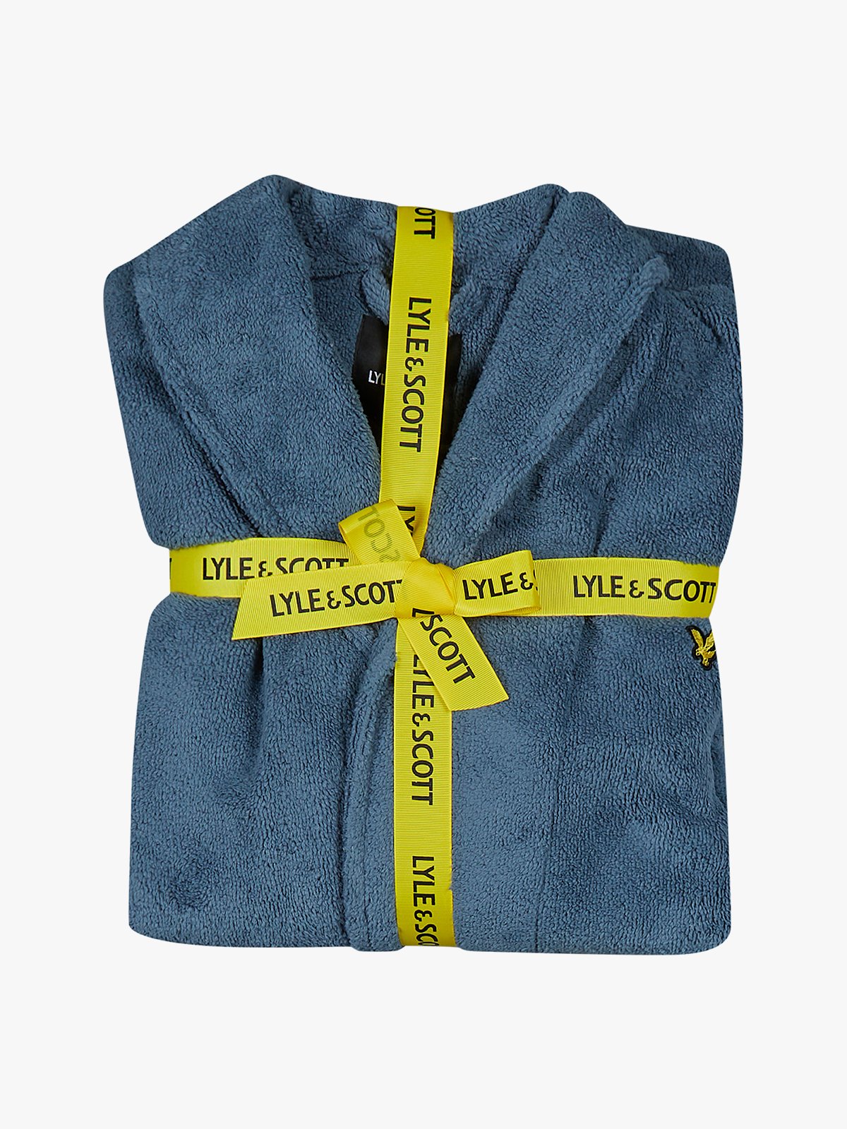 Lyle & Scott Lucas Bathrobe China Blue