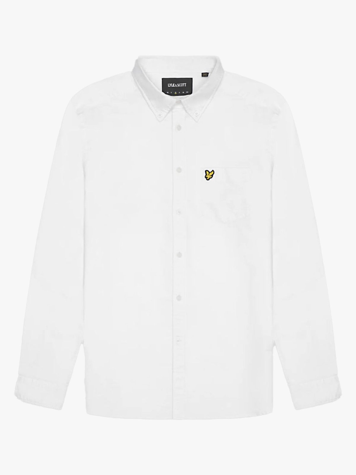 Lyle & Scott Plain Oxford Shirt 626 White