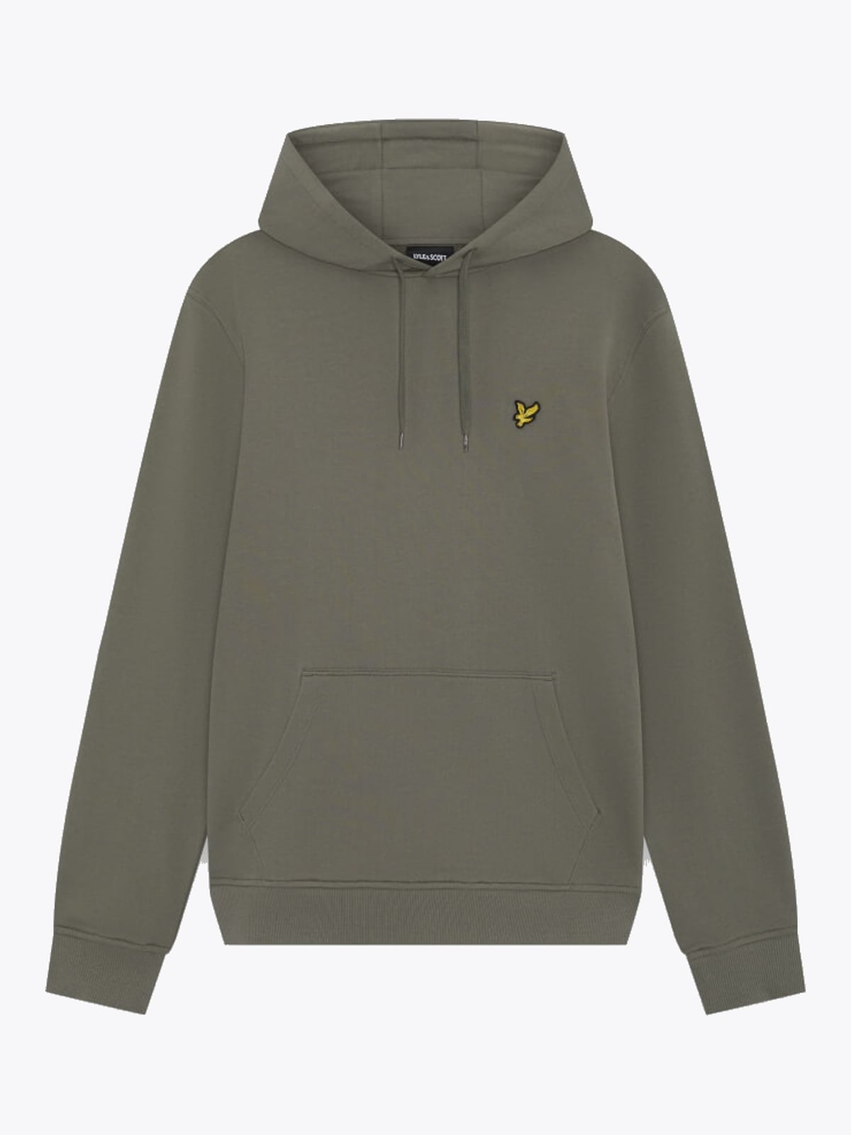 Lyle & Scott Pullover Hoodie Khaki Ash