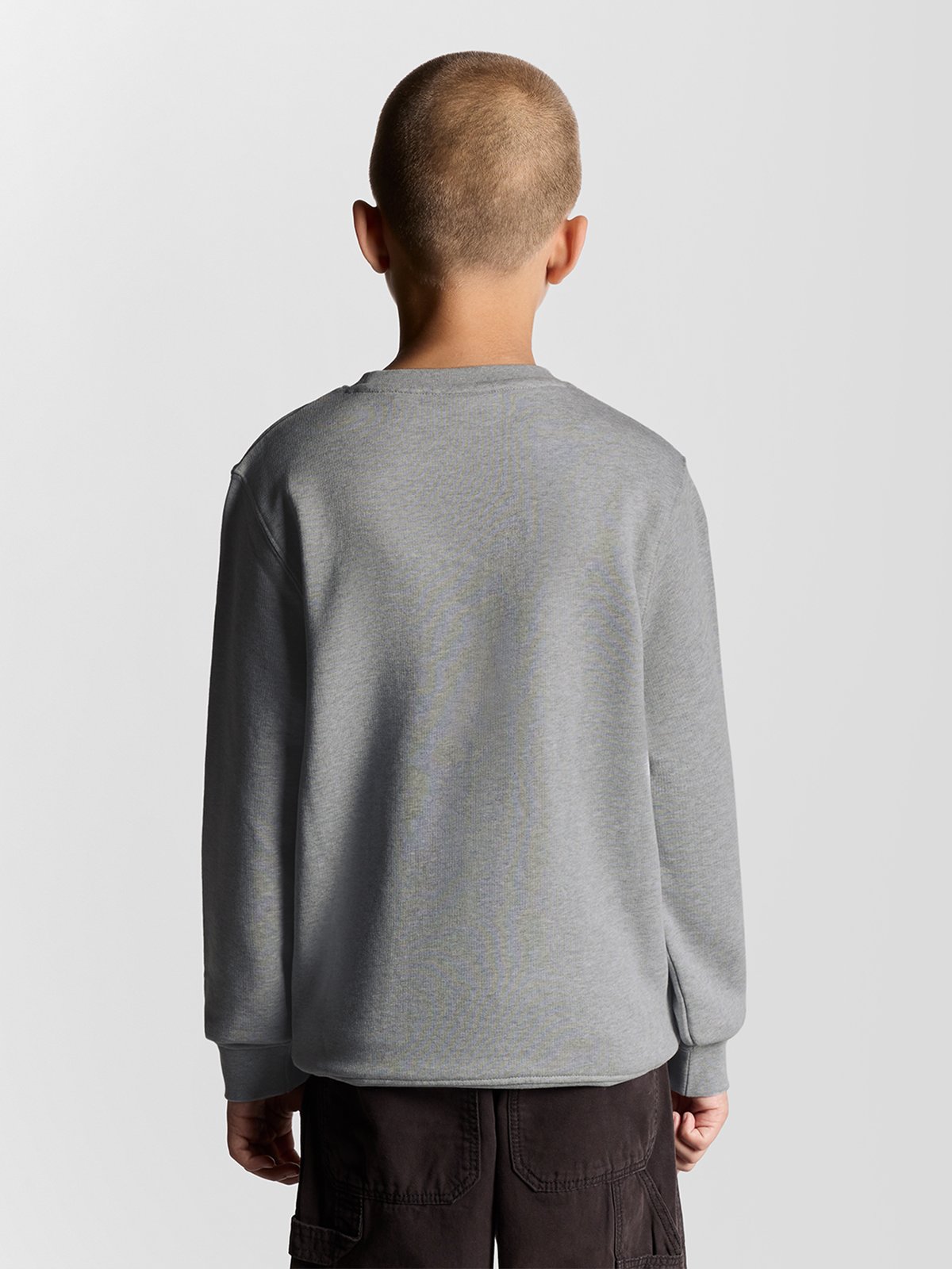 Lyle & Scott Junior Crew Neck Sweatshirt Grå