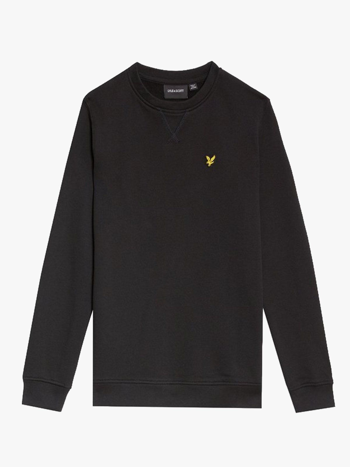 Lyle & Scott Junior Crew Neck Sweatshirt Jet Black