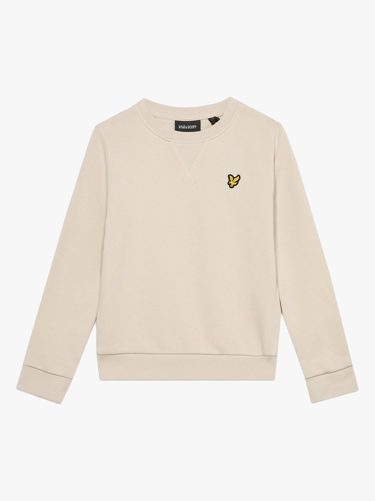 Lyle & Scott Junior Crew Neck Sweatshirt Putty