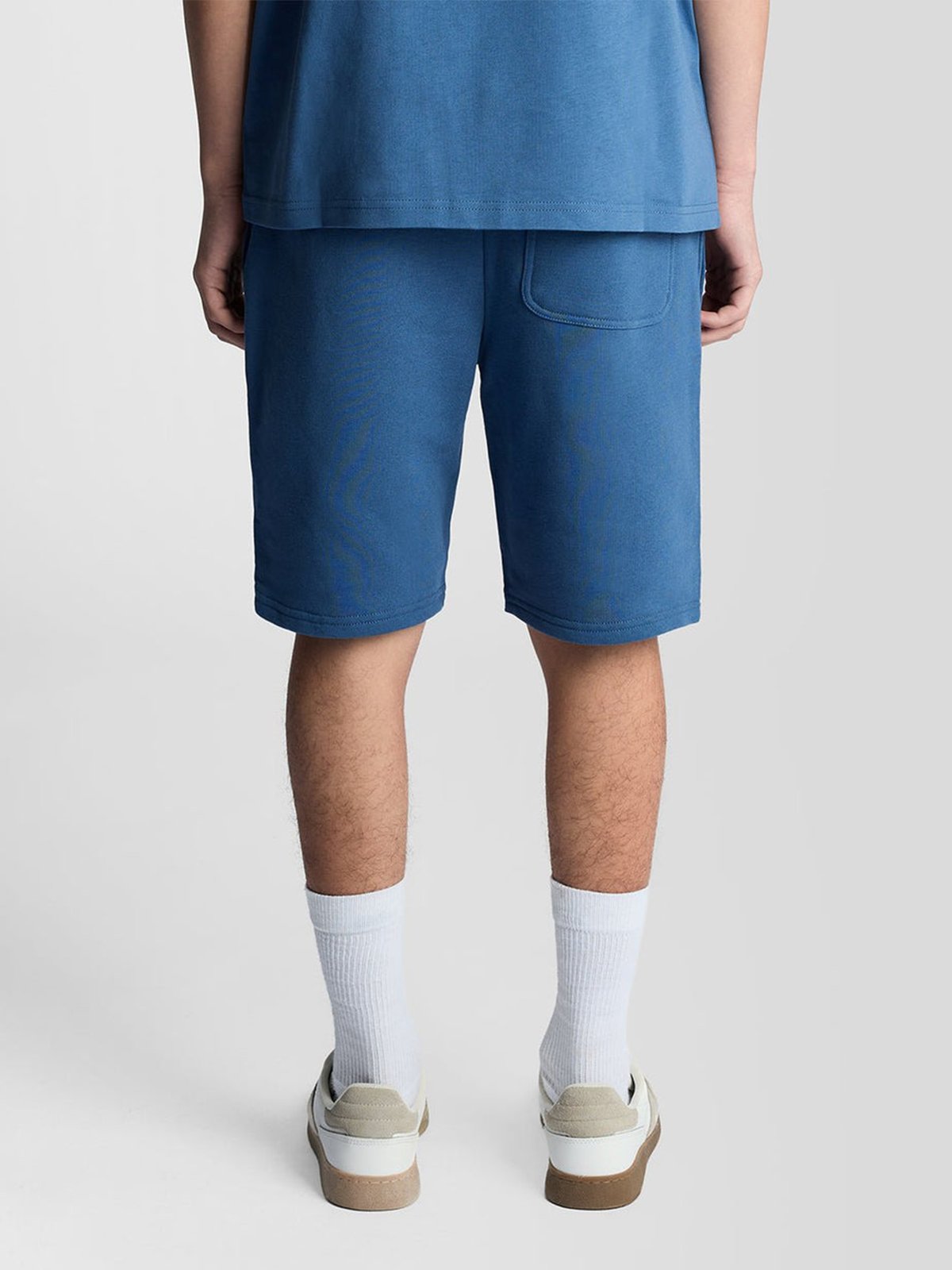 Lyle & Scott Junior Sweat Short Dark Cornflower