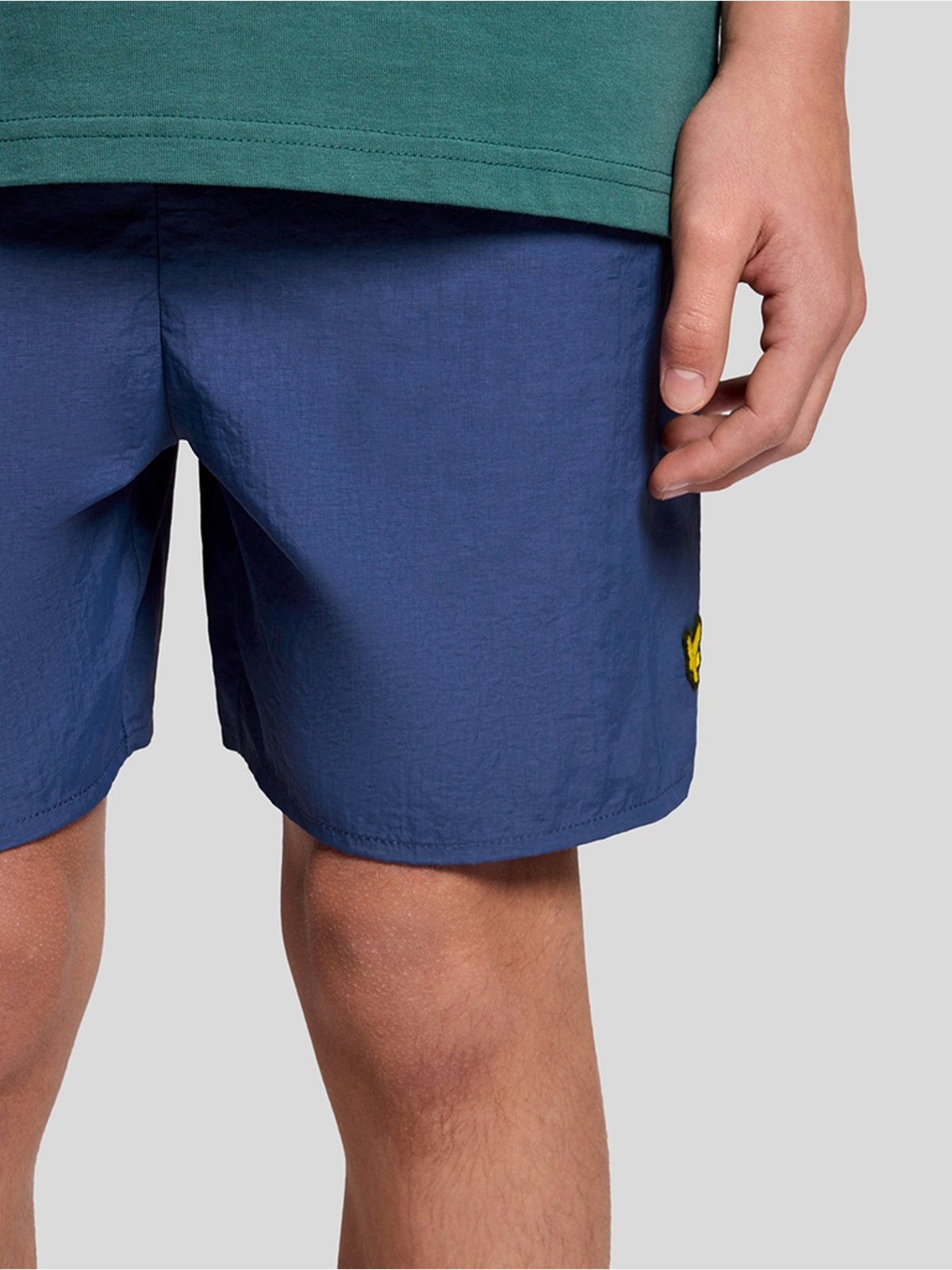 Lyle & Scott Junior Plain Swim Short Blå