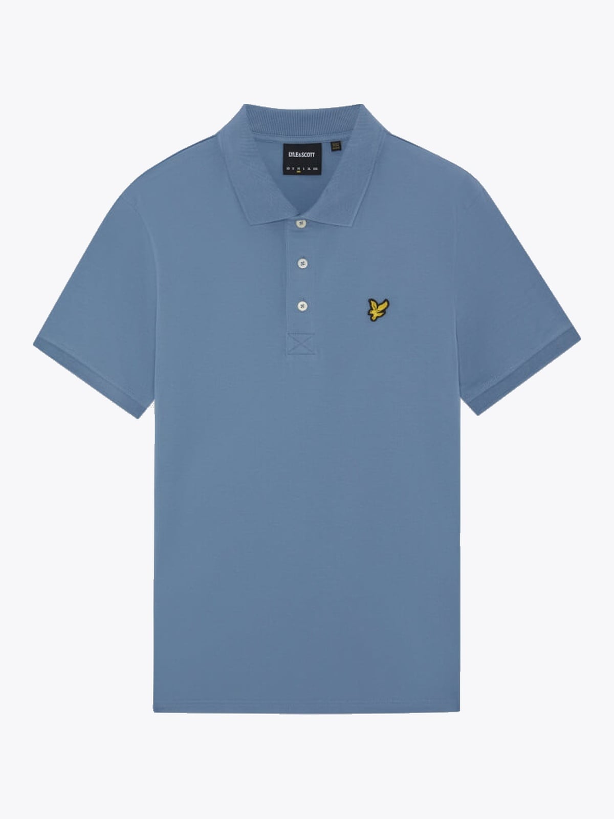 Lyle & Scott Plain Polo Shirt Power Blue