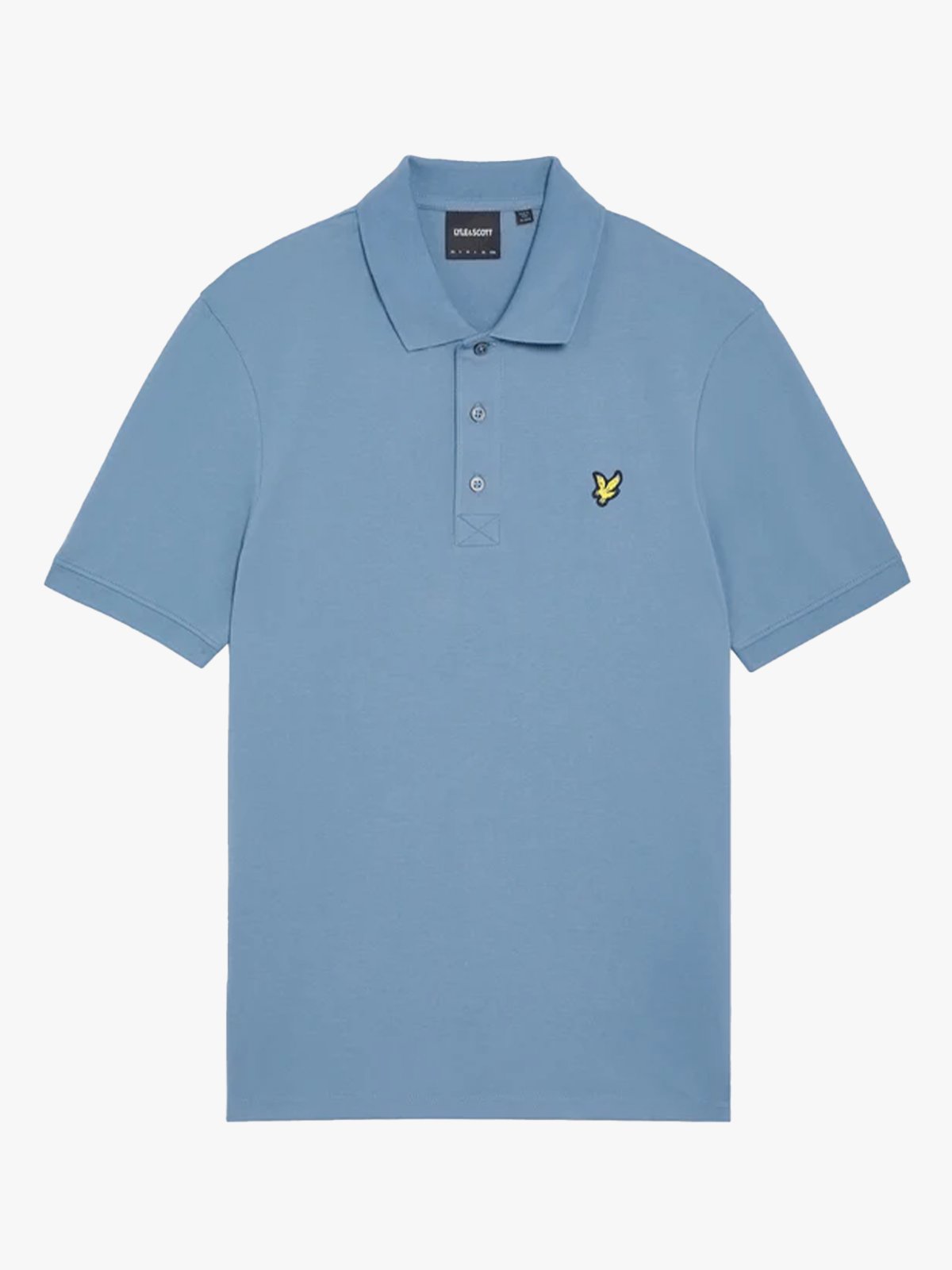 Lyle & Scott Plain Polo Shirt Ocean Sky