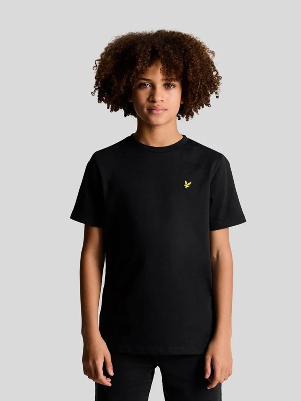 Lyle & Scott Junior Plain T-shirt Jet Black