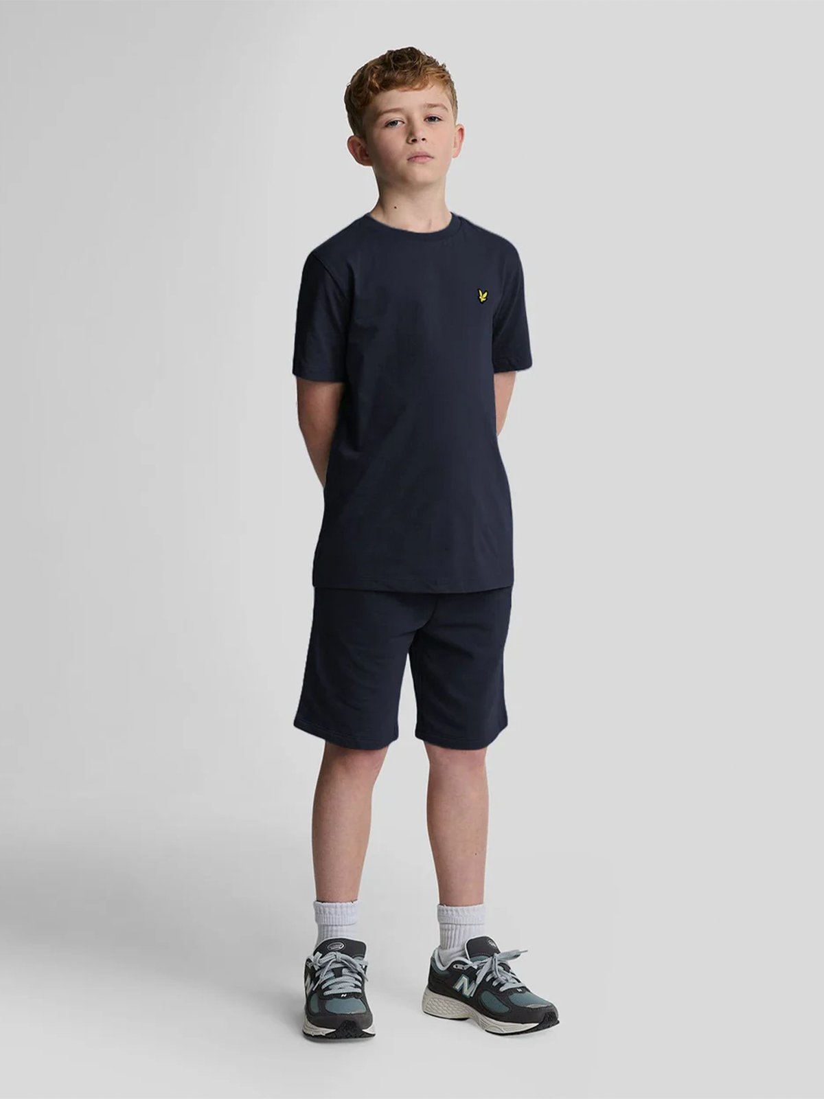 Lyle & Scott Junior Plain T-shirt Navy