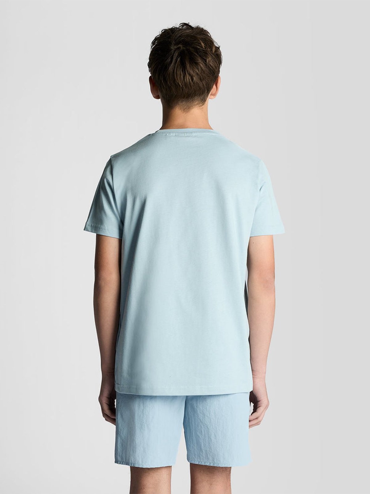 Lyle & Scott Junior Plain T-shirt Opal Blue