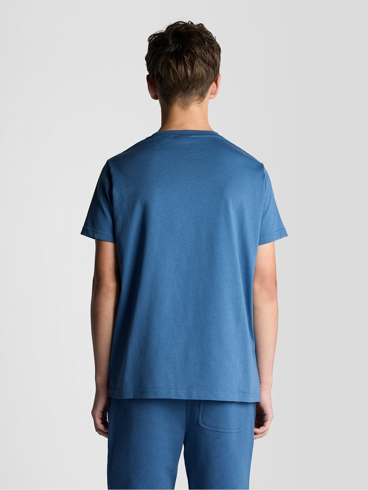 Lyle & Scott Junior Plain T-shirt Dark Cornflower