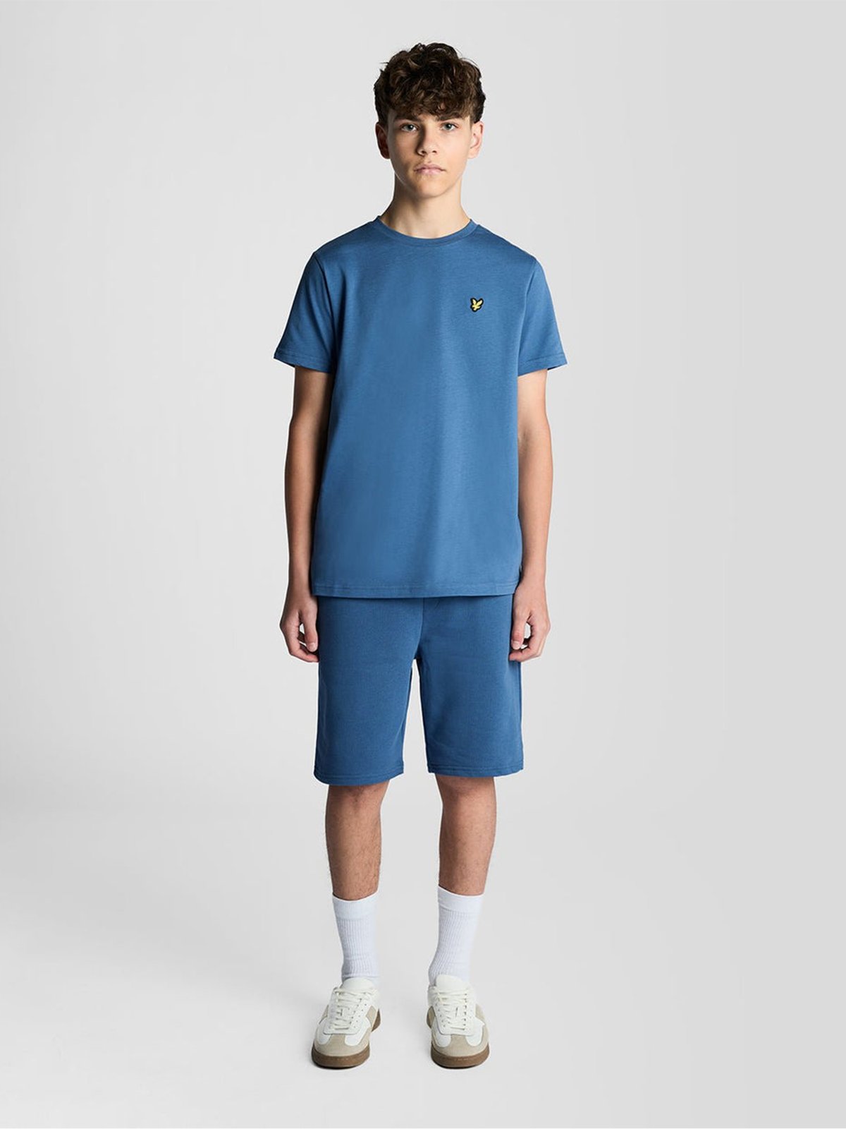 Lyle & Scott Junior Plain T-shirt Dark Cornflower