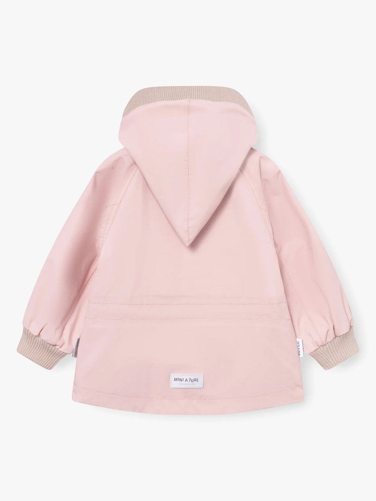 Mini A Ture Wai Fleece Lined Jacket Rose smoke