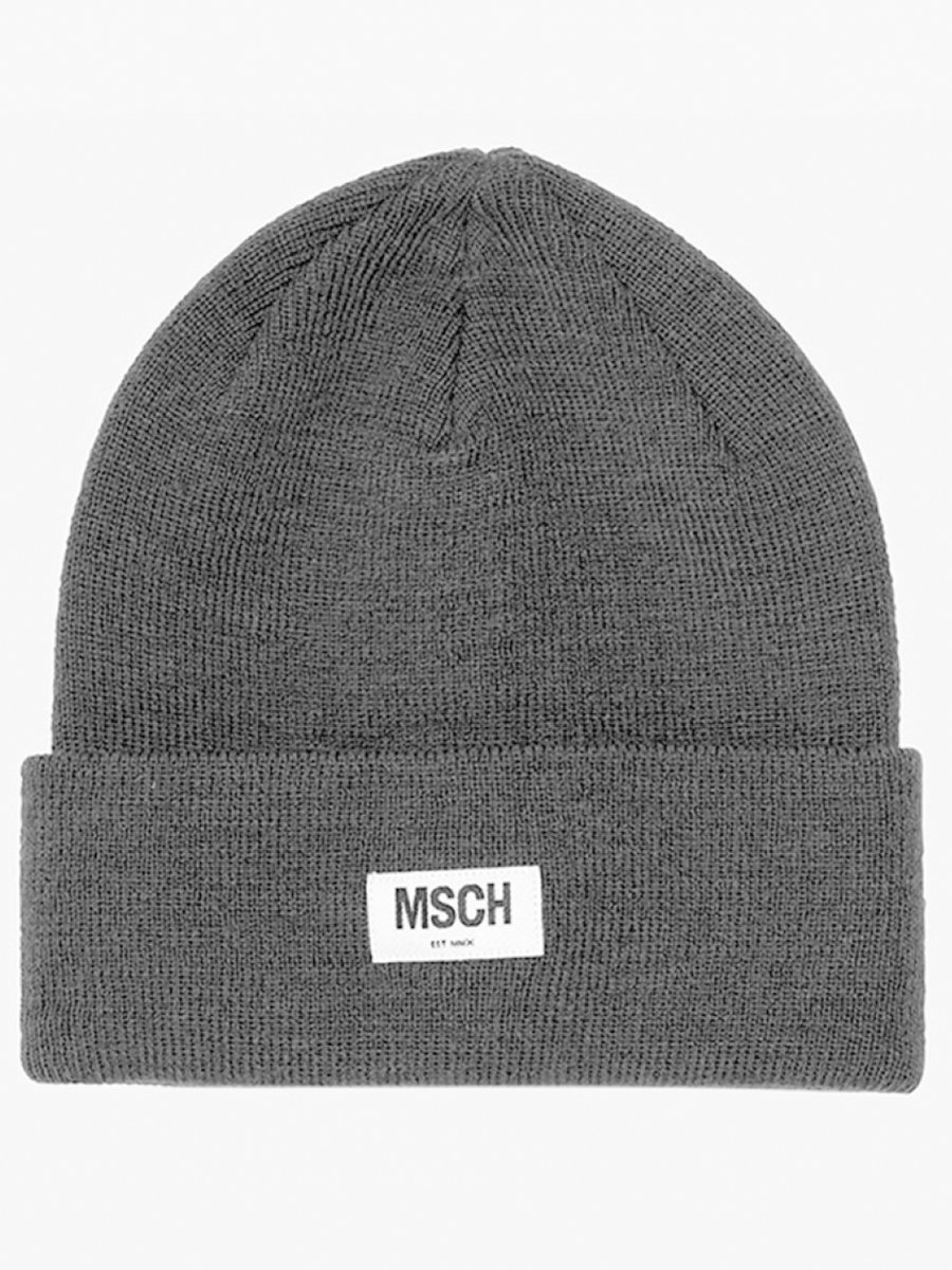 MSCH Copenhagen Mojo Beanie Dark Grey Melange