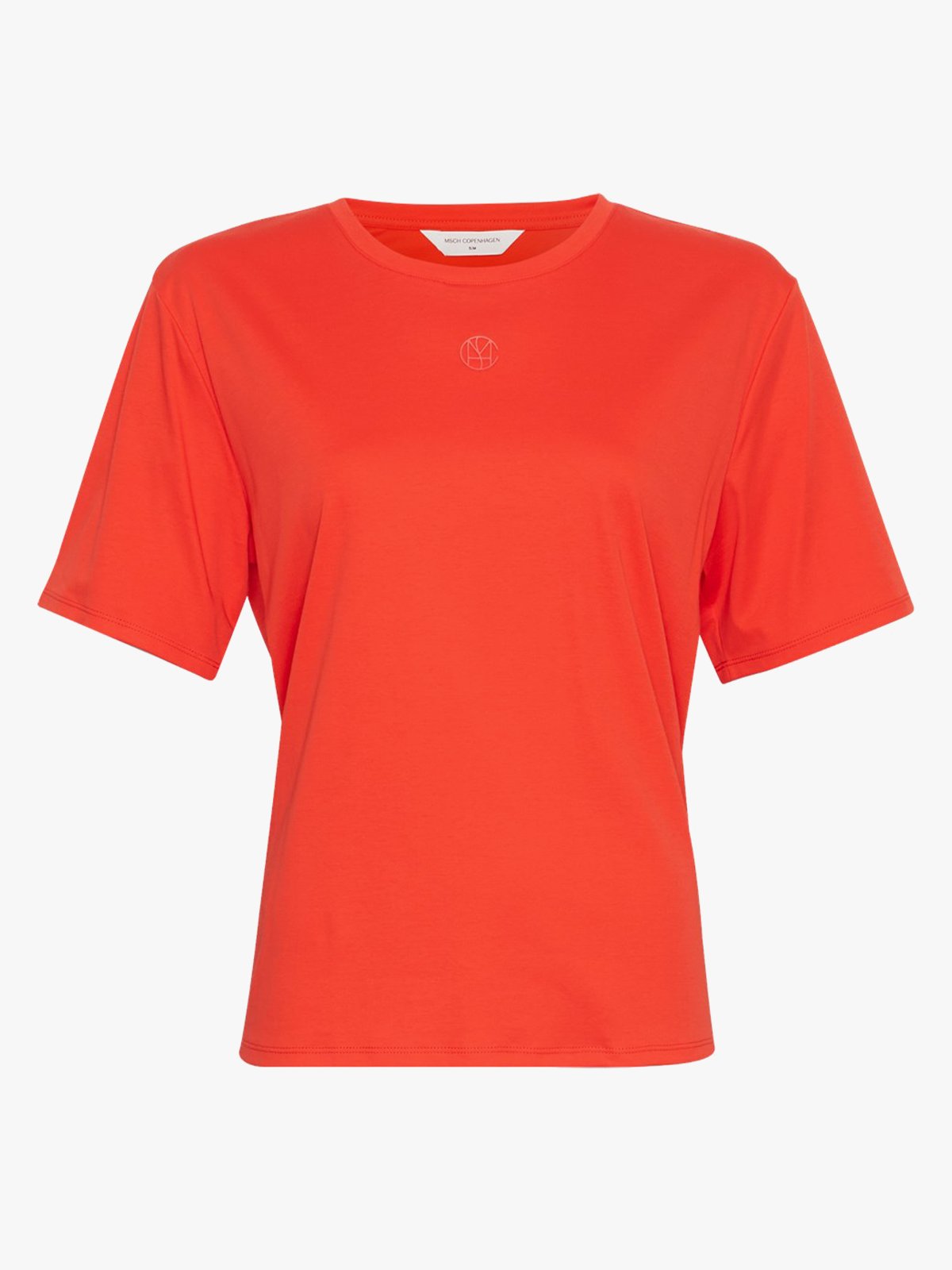MSCH Copenhagen Melea Icon Tee Flame Scarlet