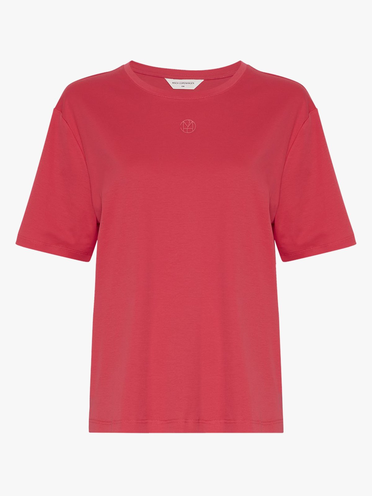 MSCH Copenhagen Melea Icon Tee Rose Red / Azalea