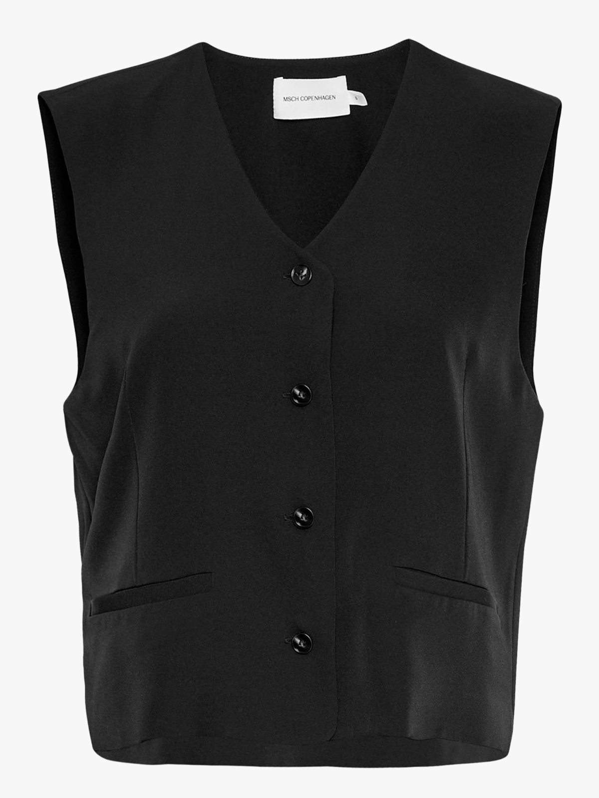 MSCH Copenhagen Nichelle Waistcoat Black