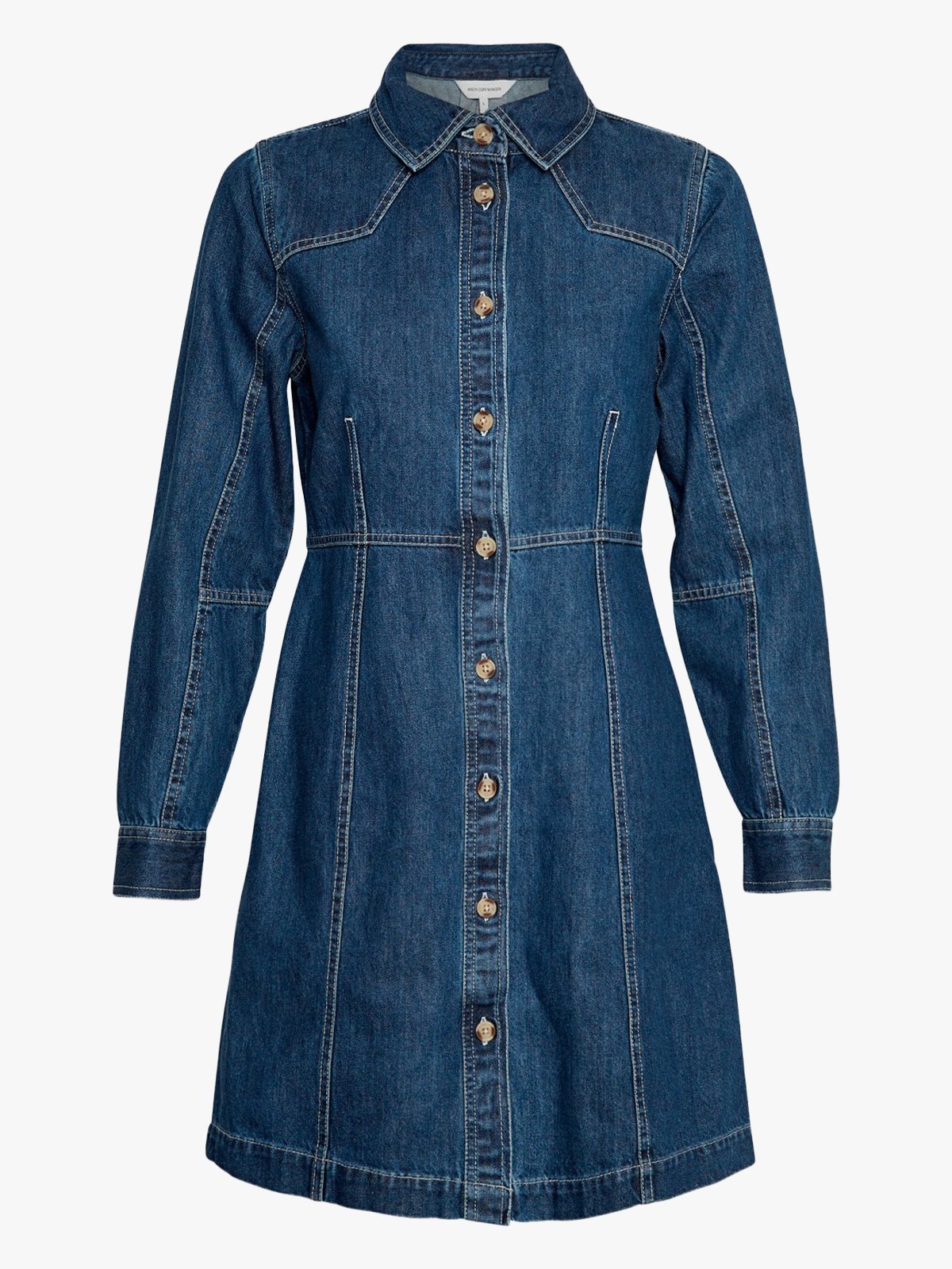 MSCH Copenhagen Dielle Emma Dress Dark Blue Wash