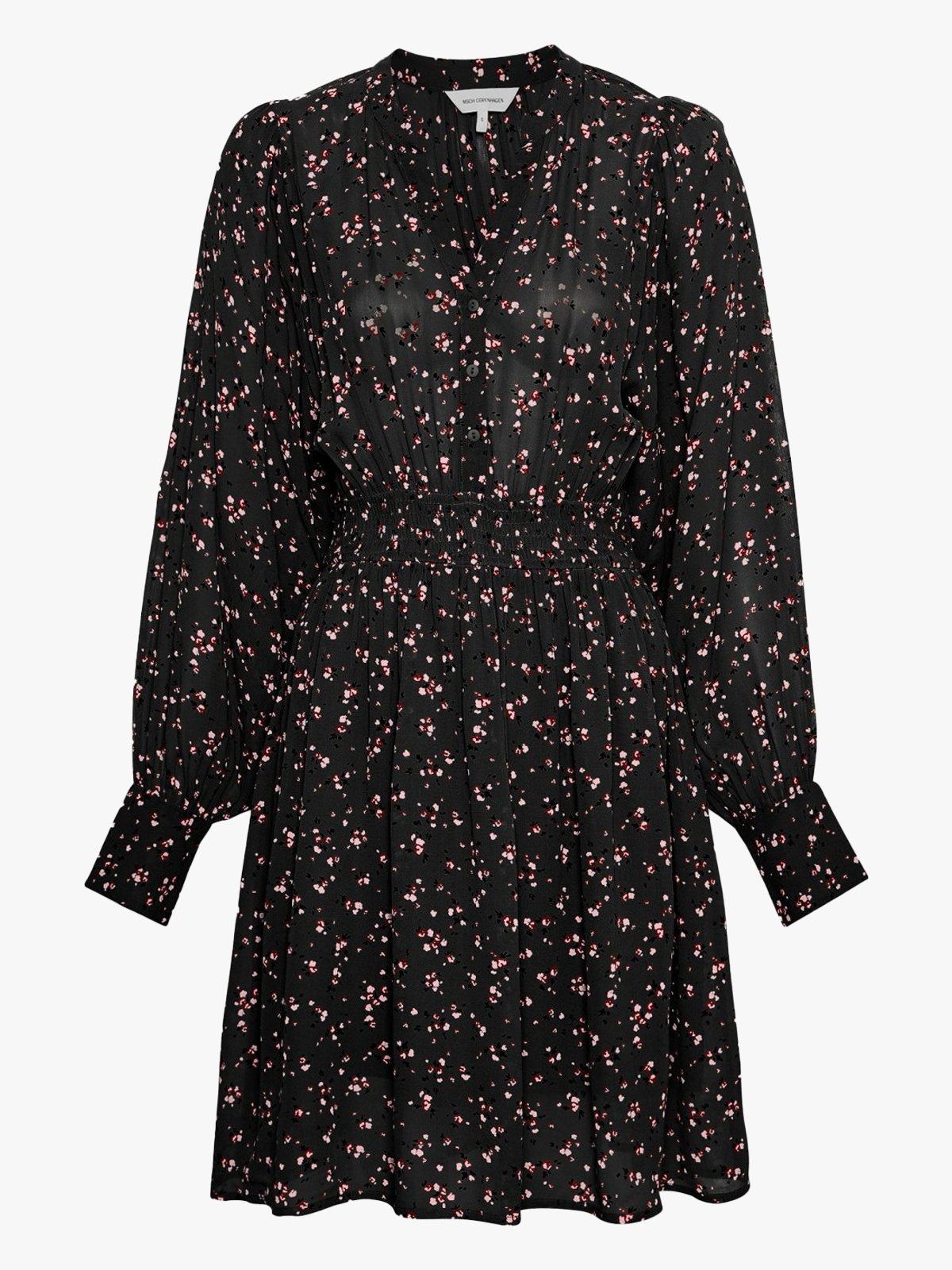 MSCH Copenhagen Orabella Dress Black flower