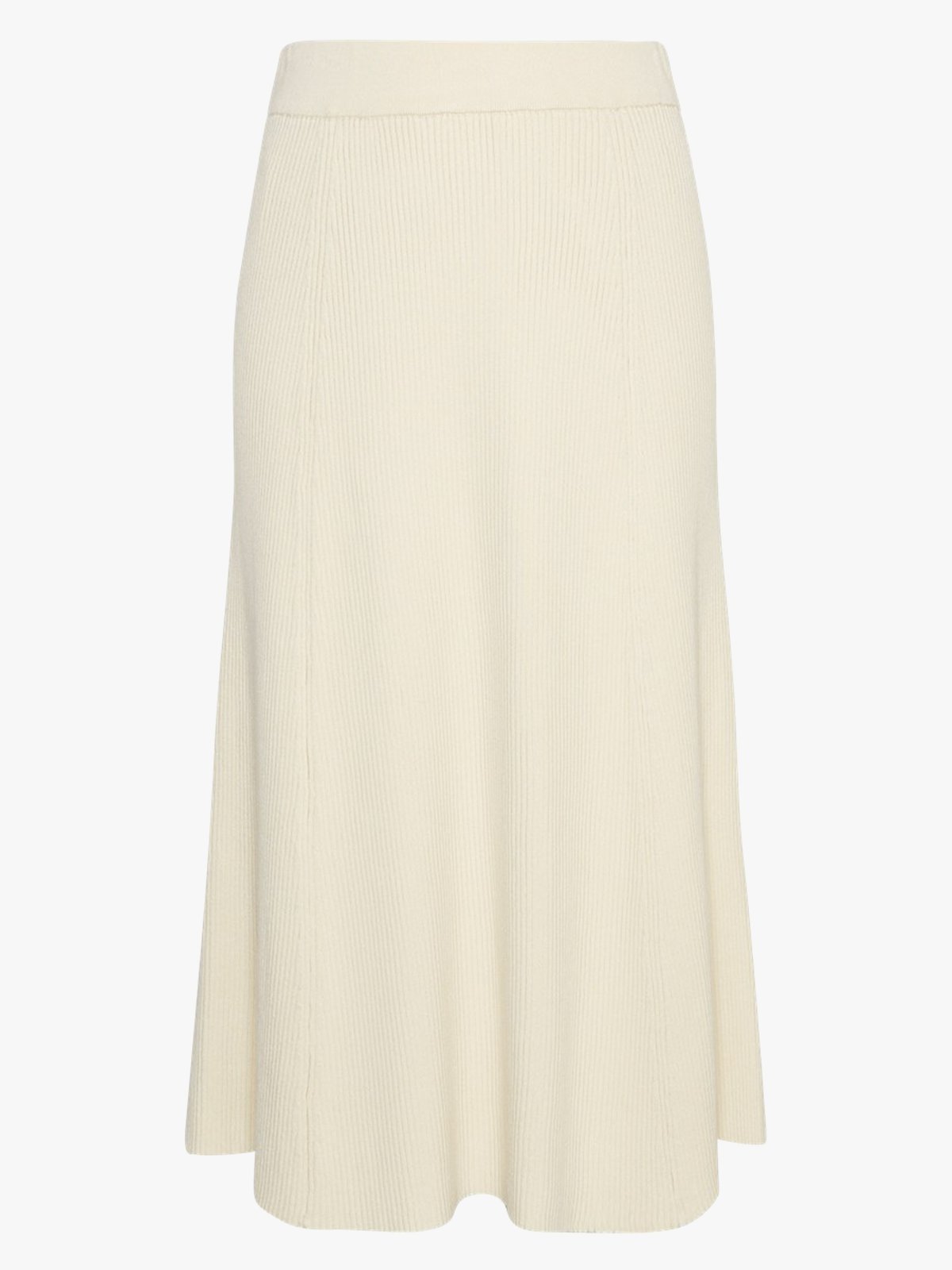 MSCH Copenhagen Hille Hasle Rib Skirt Pistachio Shell