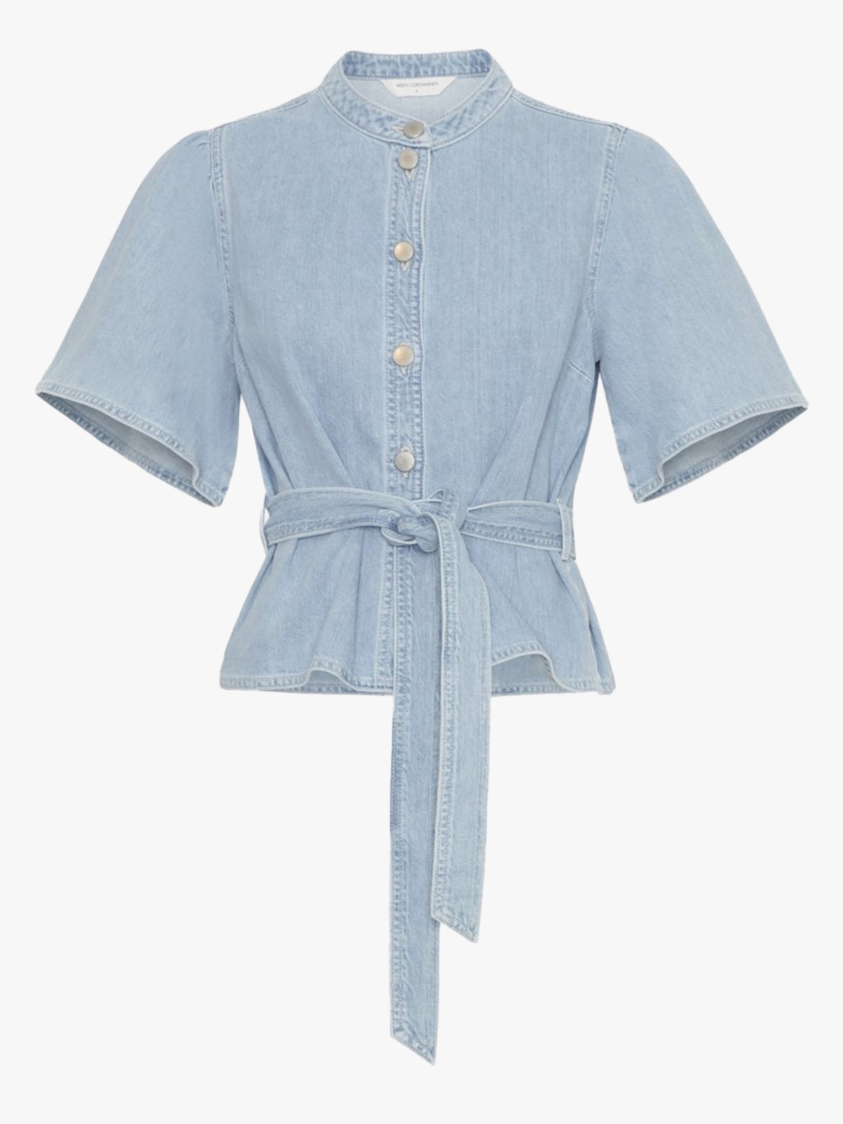 MSCH Copenhagen Ingrid Lis 2/4 Shirt Light Blue Wash