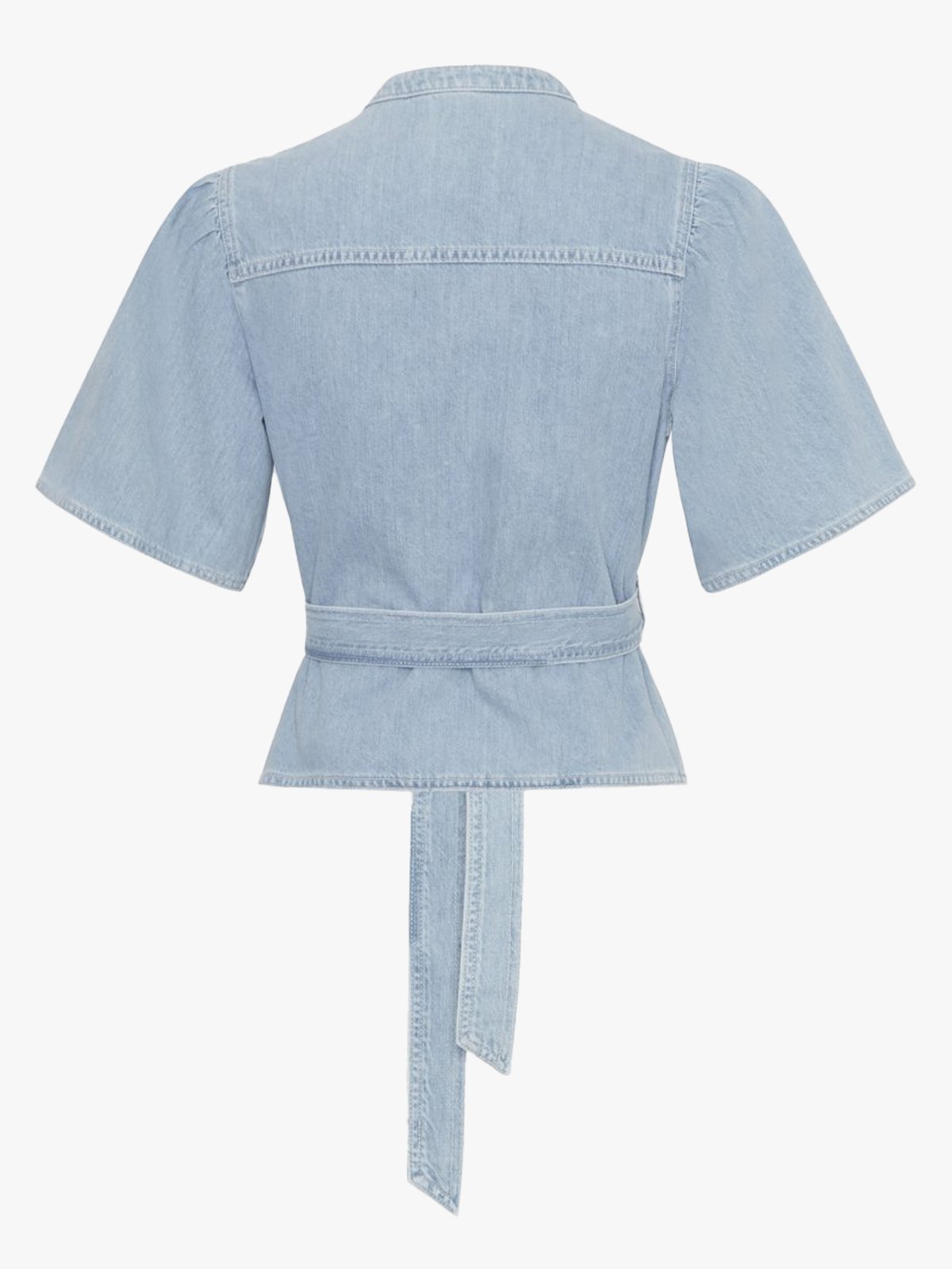 MSCH Copenhagen Ingrid Lis 2/4 Shirt Light Blue Wash