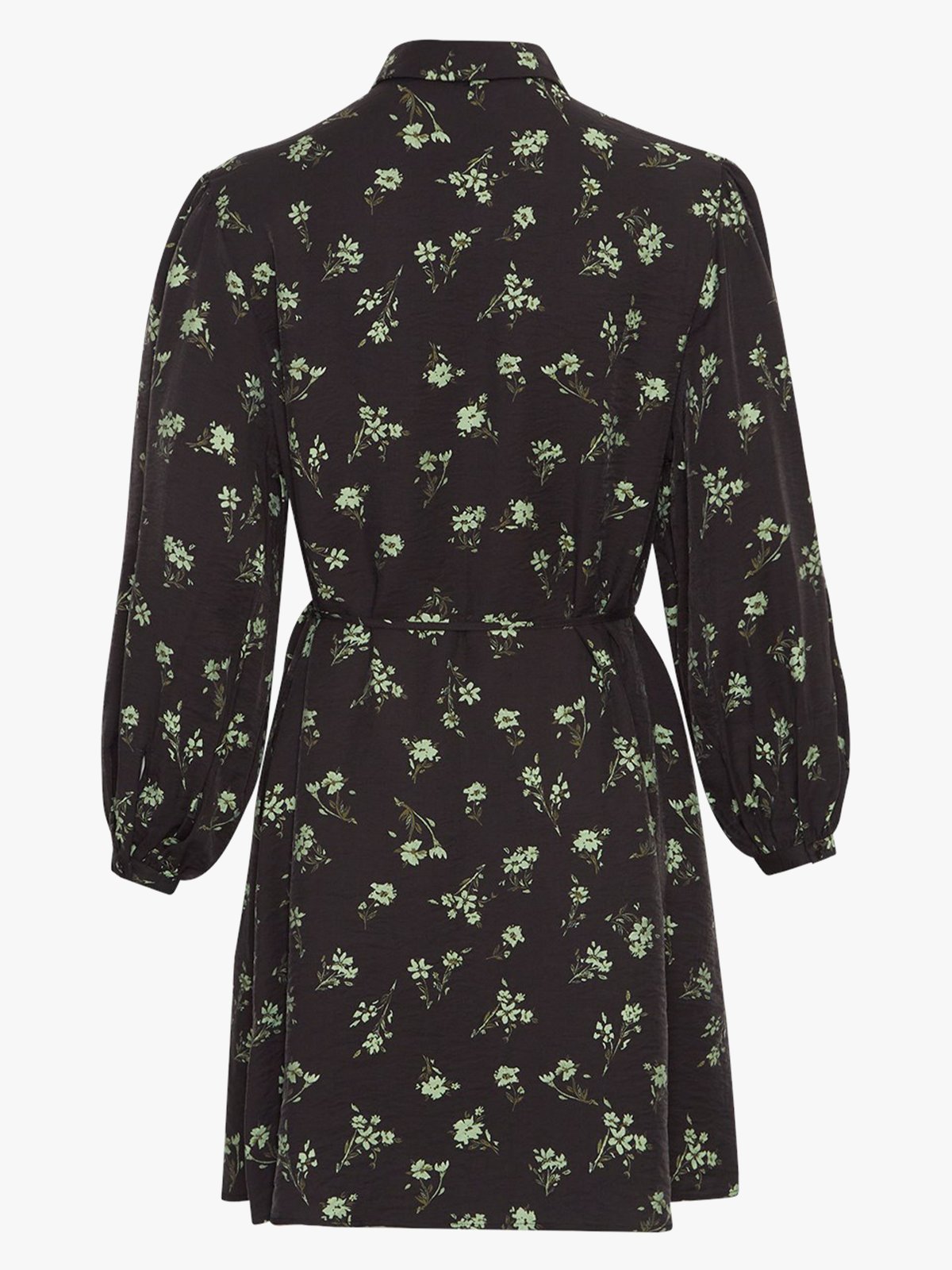 MSCH Copenhagen Jusine Karalynn Shirt Dress Forest Shadow Flower