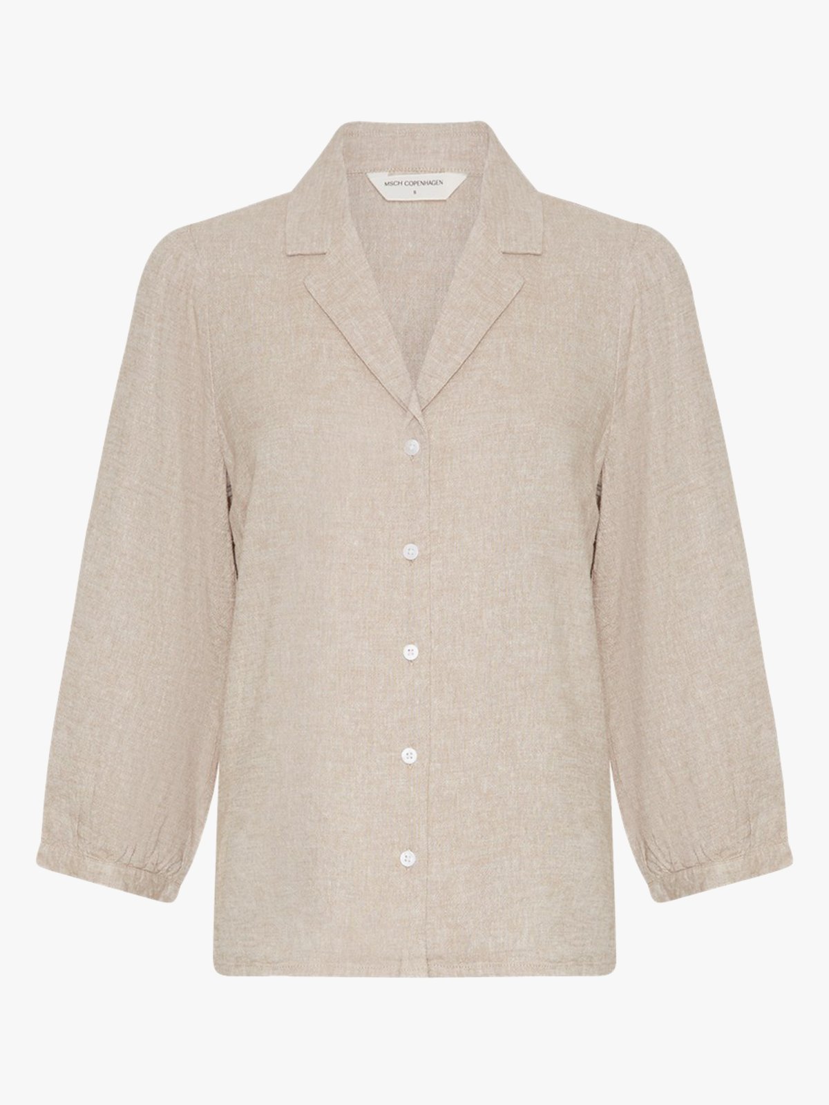 MSCH Copenhagen Pennie Ginia 3/4 Shirt Sand