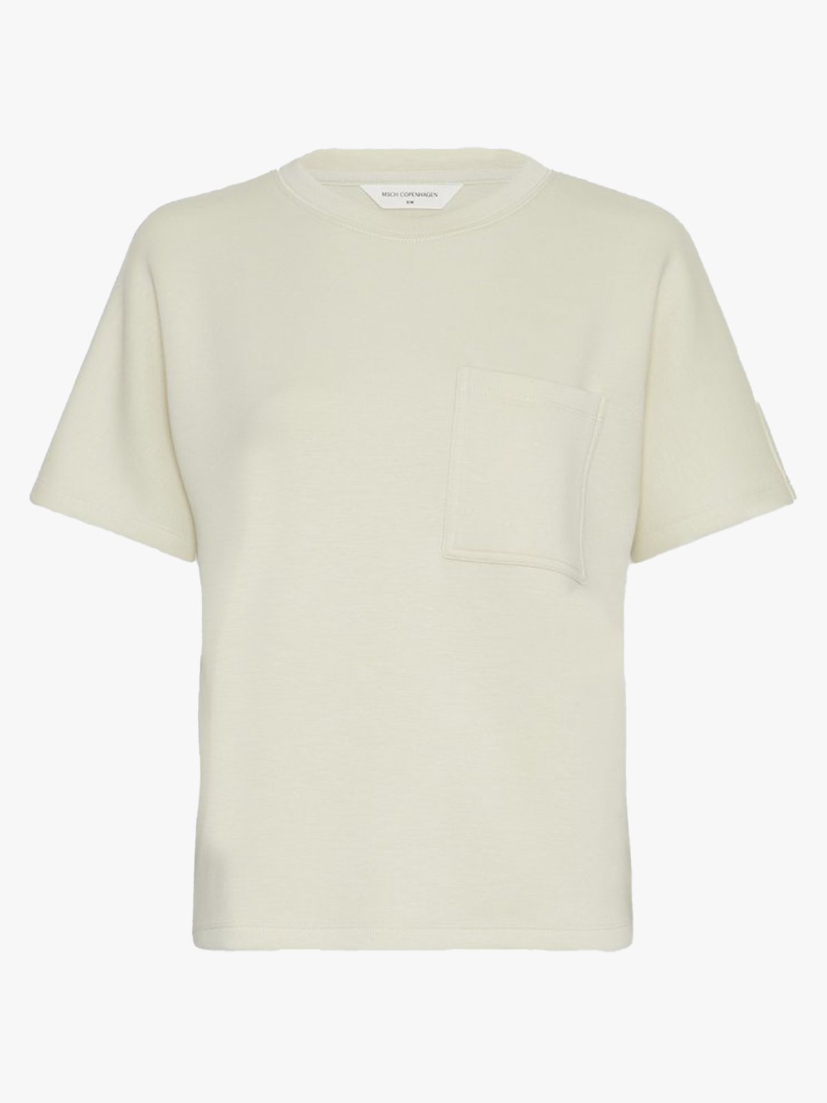 MSCH Copenhagen Harissa Ima Q Short Sleeve Sweatshirt Turtledove