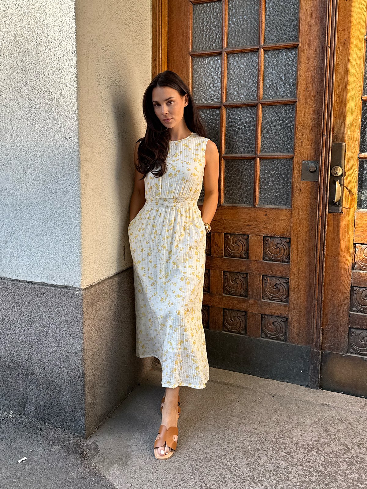 MSCH Copenhagen Falisha SL Dress Sundress Flower