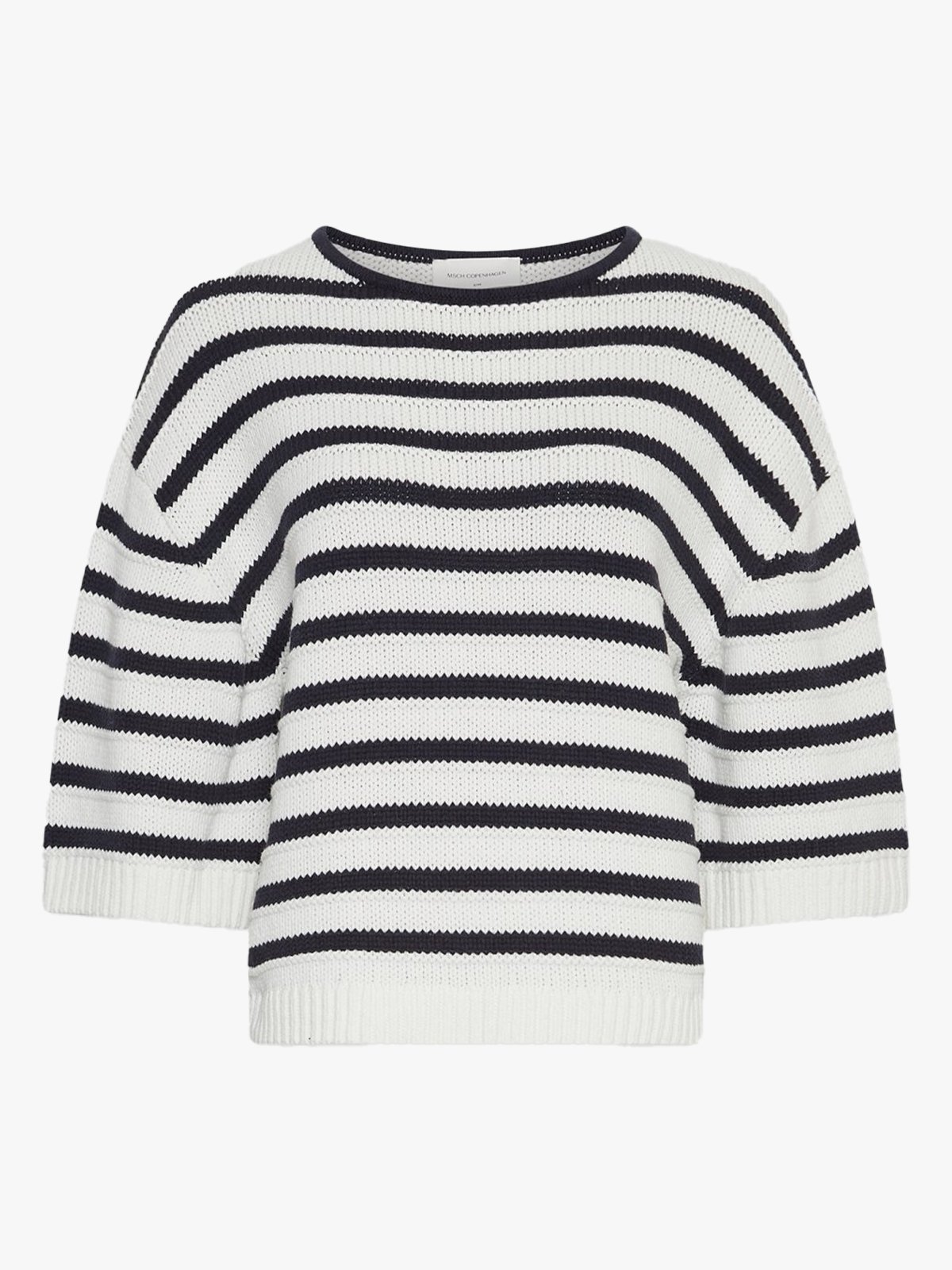 MSCH Copenhagen Leika Jillena 3/4 Pullover Egret / Sky Captain