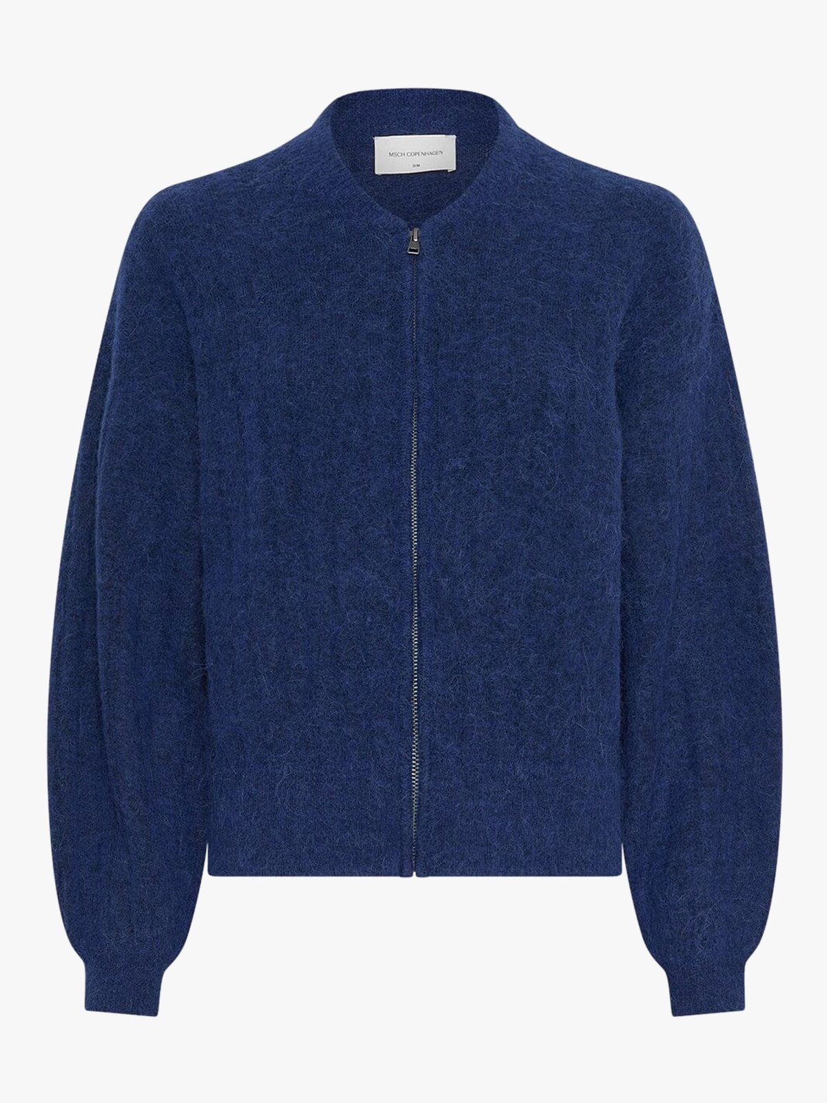 MSCH Copenhagen Jin Nenaya Zip Cardigan Sodalite Blue
