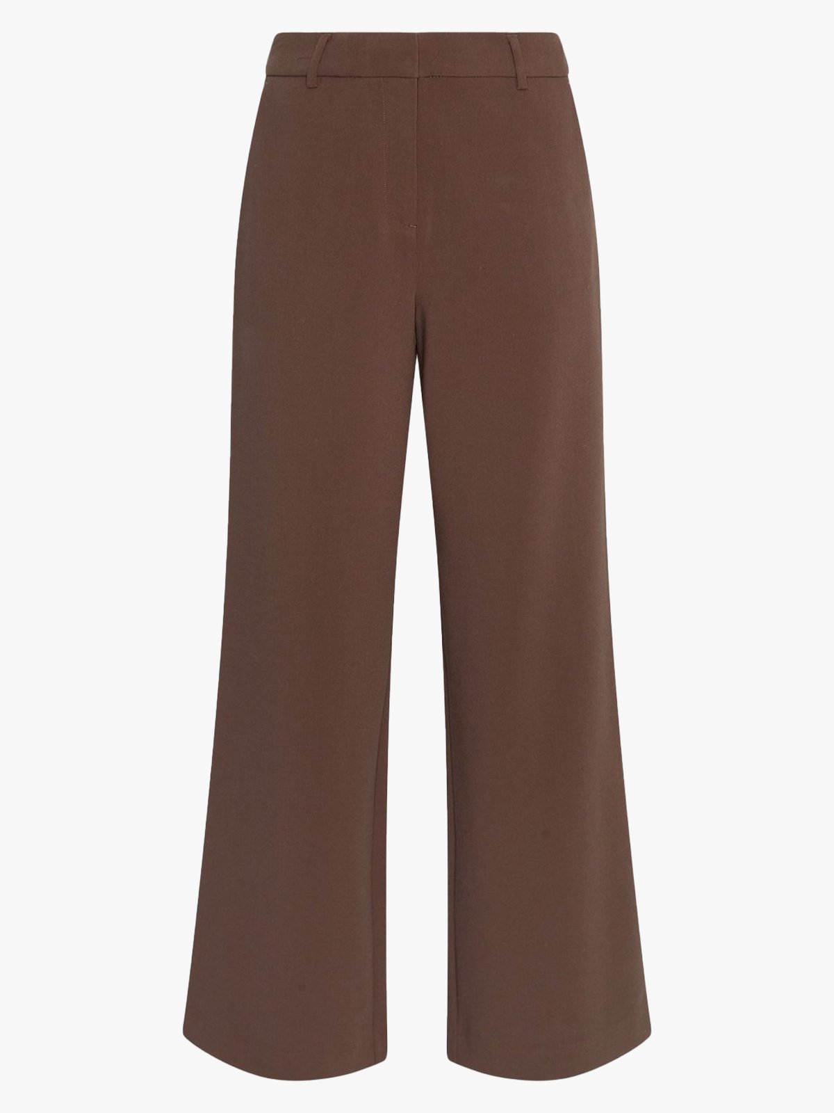 MSCH Copenhagen Macy Michelle High Waist Wide Pants Regular Hot Fudge