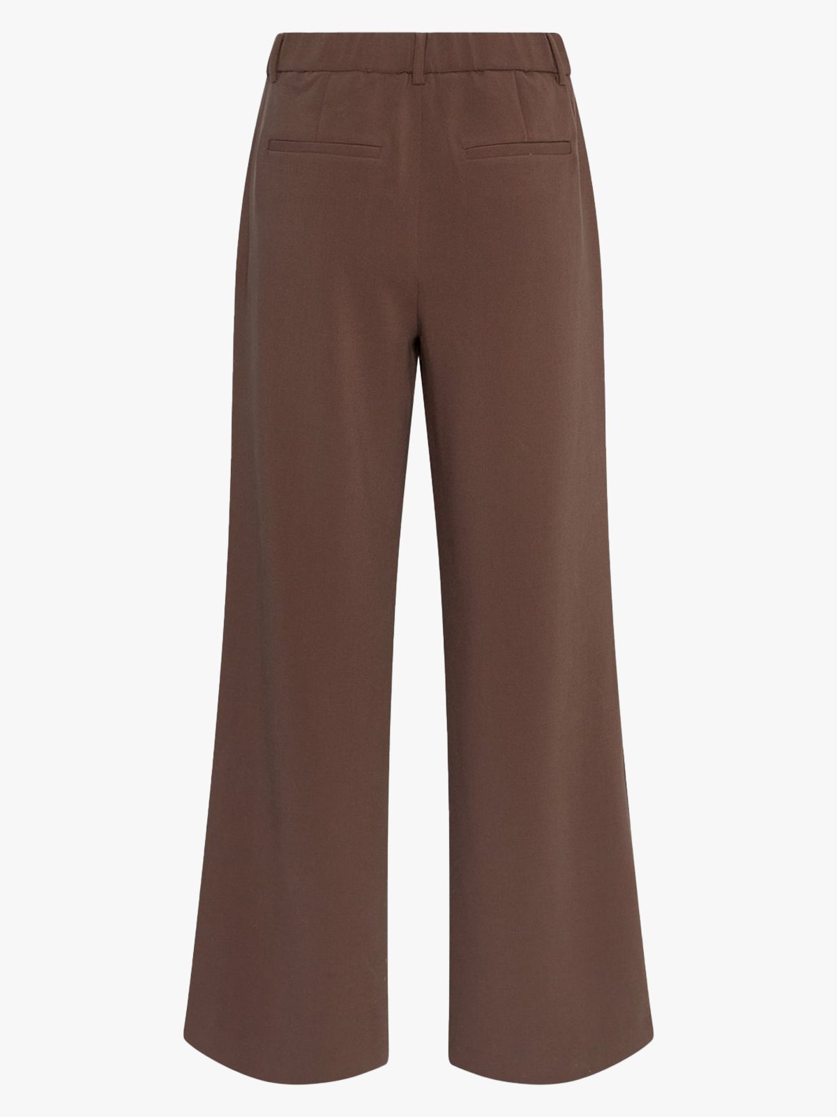 MSCH Copenhagen Macy Michelle High Waist Wide Pants Regular Hot Fudge