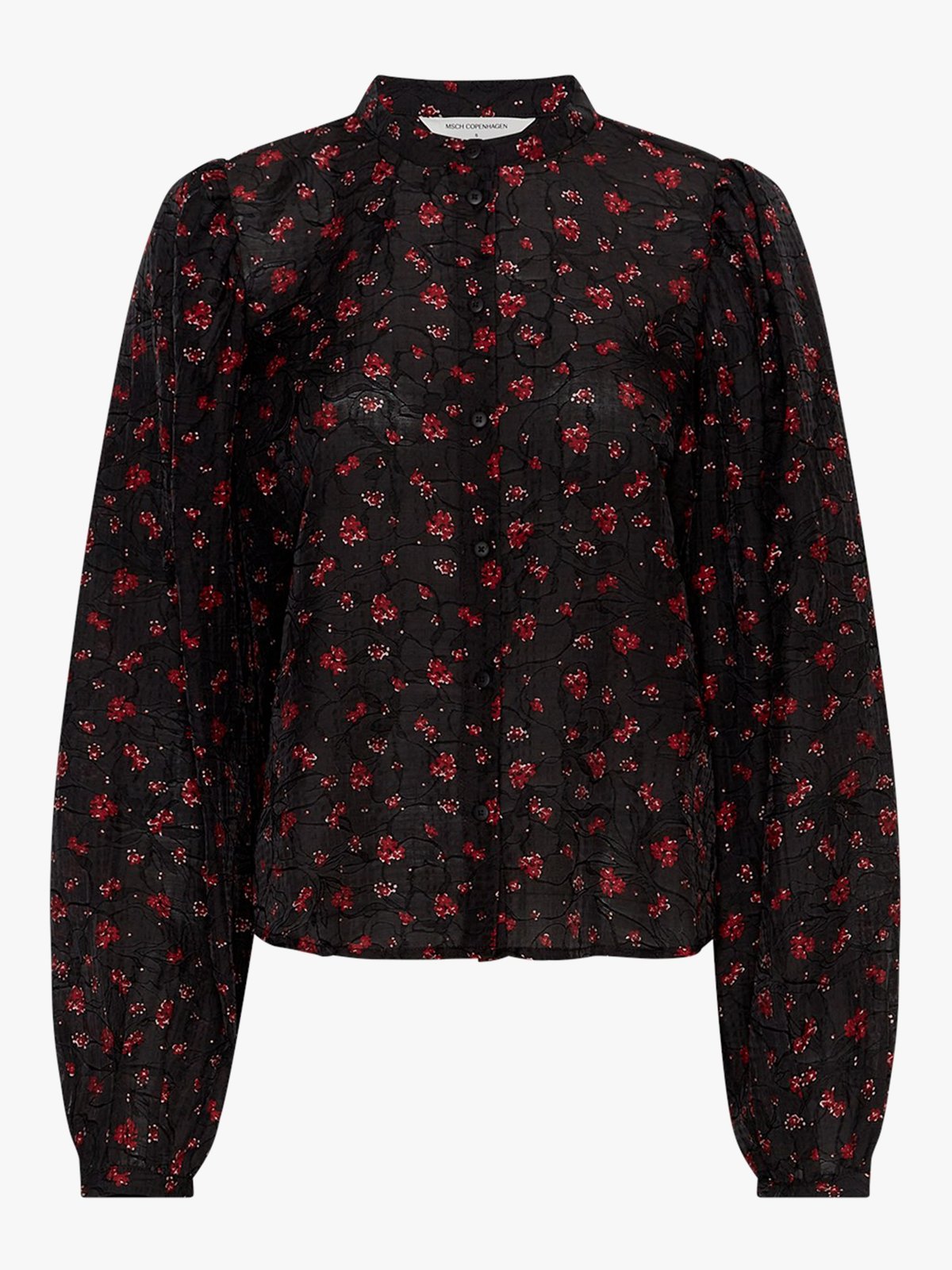 MSCH Copenhagen Nancy Shirt Syrah Flower