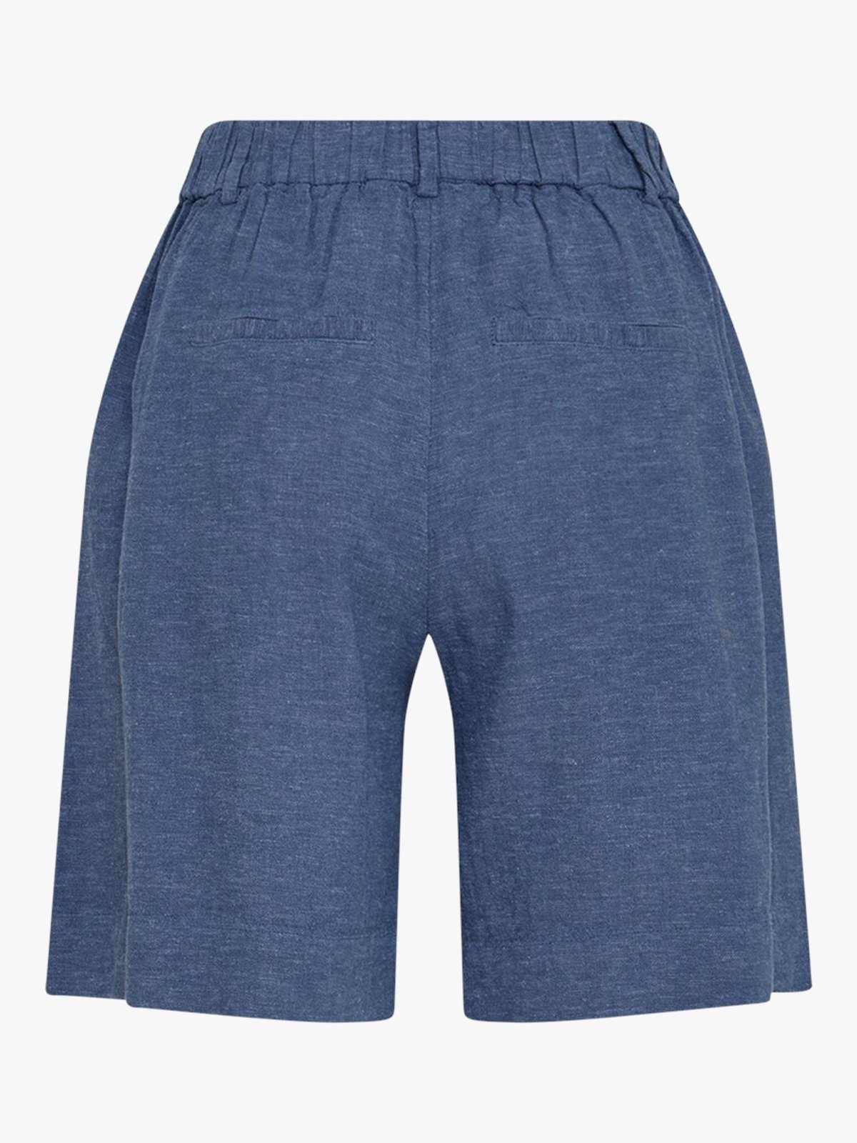 MSCH Copenhagen Viana Ginia High Waist Shorts V Indigo Melange