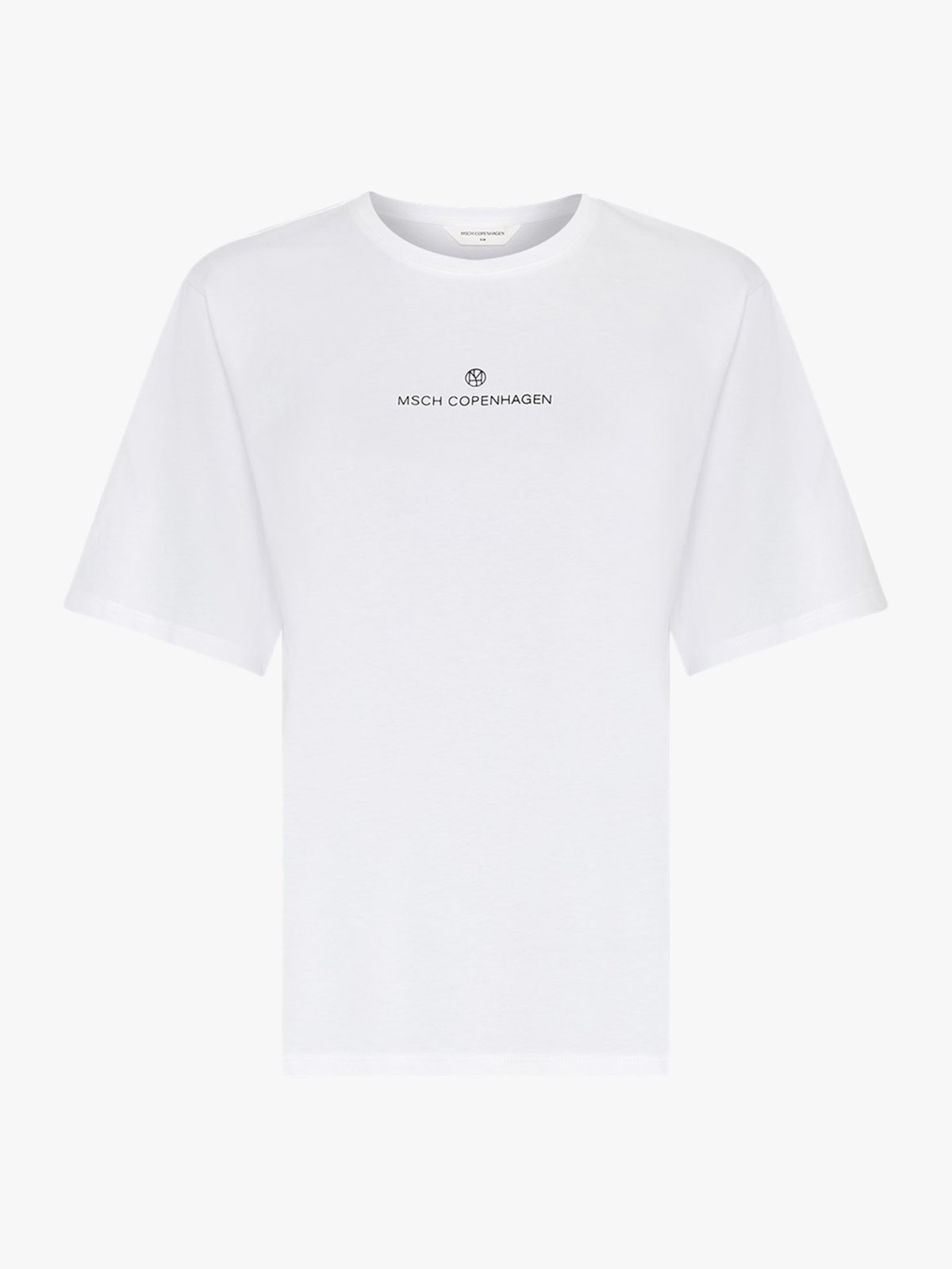MSCH Copenhagen Theana Organic Icon Logo Tee Hvit