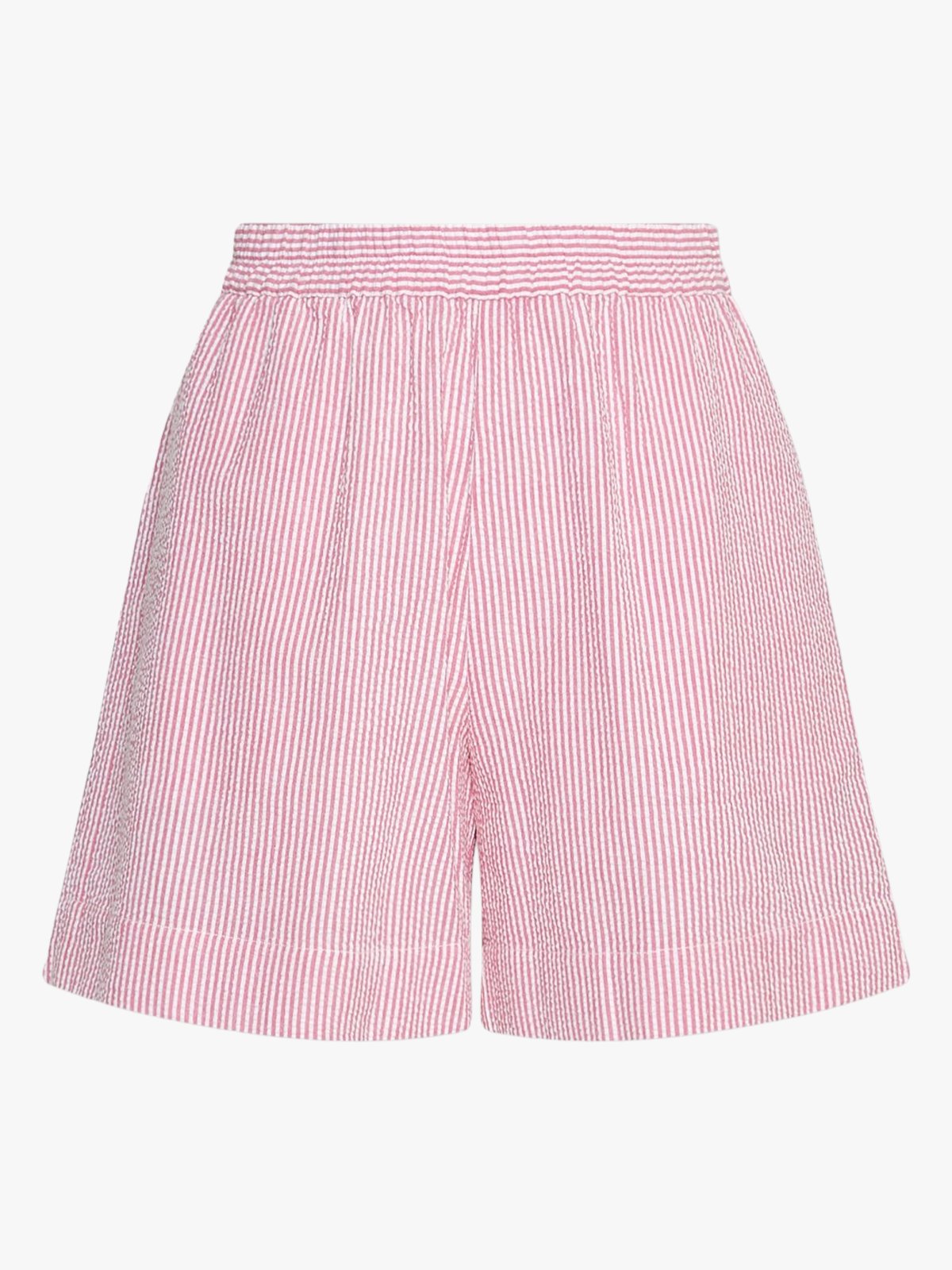 MSCH Copenhagen Felicity High Waist Shorts Jazzy / B White