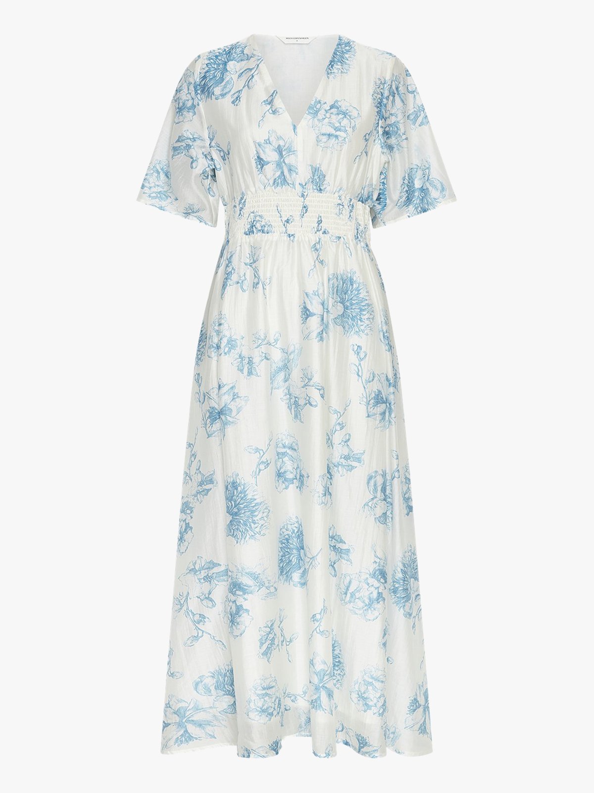 MSCH Copenhagen Evangelia 2/4 Dress M Blue Flower