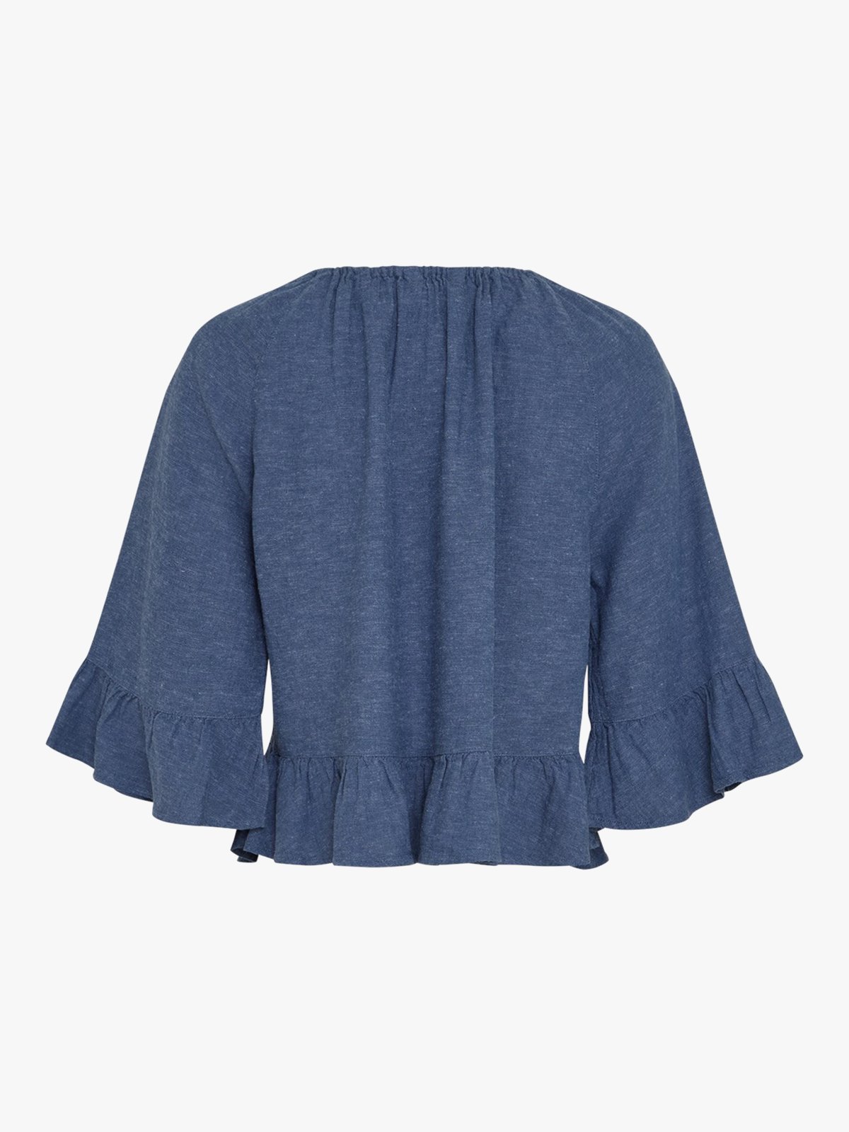 MSCH Copenhagen Viana Ginia 2/4 Top V Indigo Melange