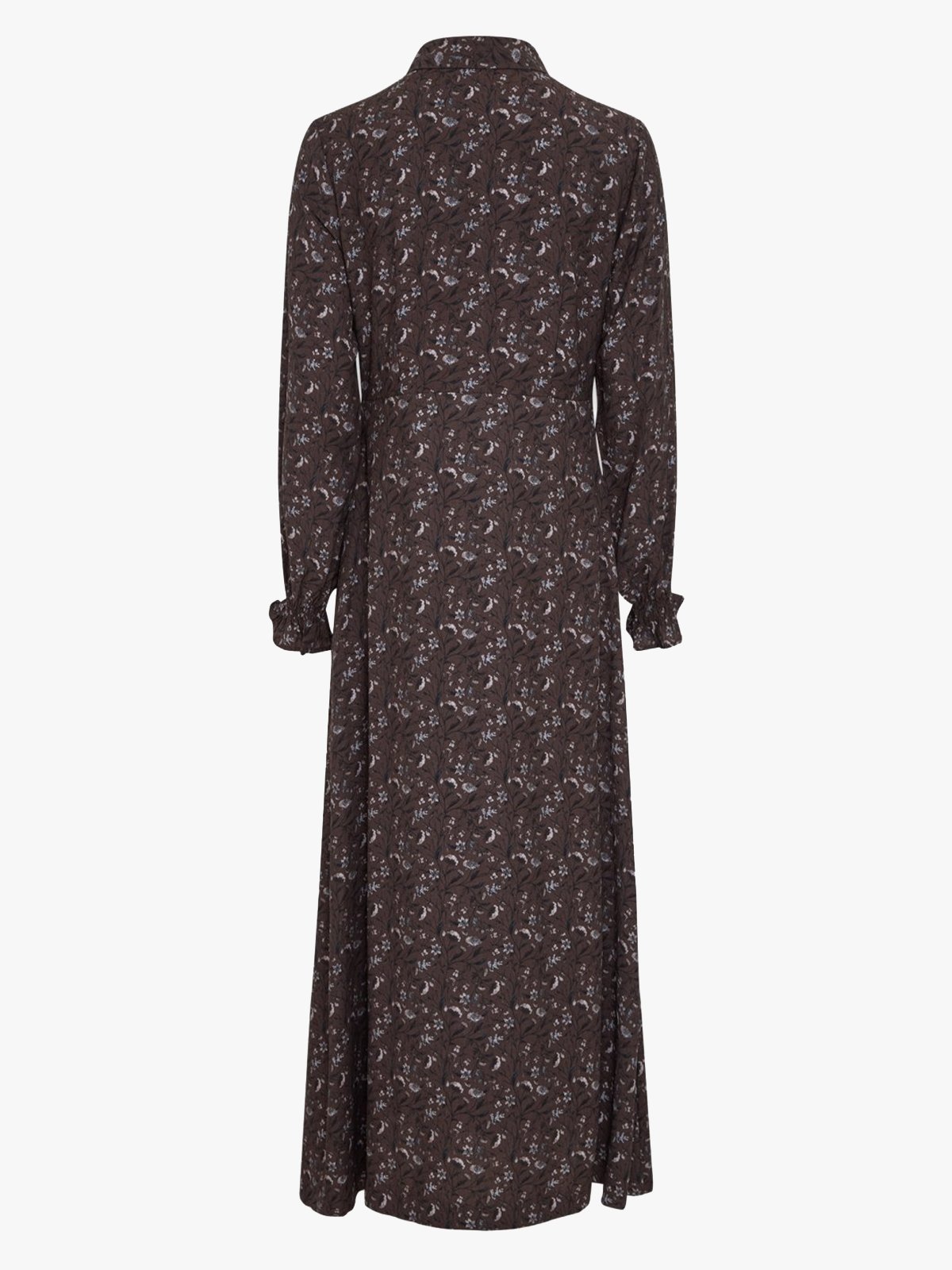 MSCH Copenhagen Michella Shirt Dress All Over Print Hot Fudge Flower