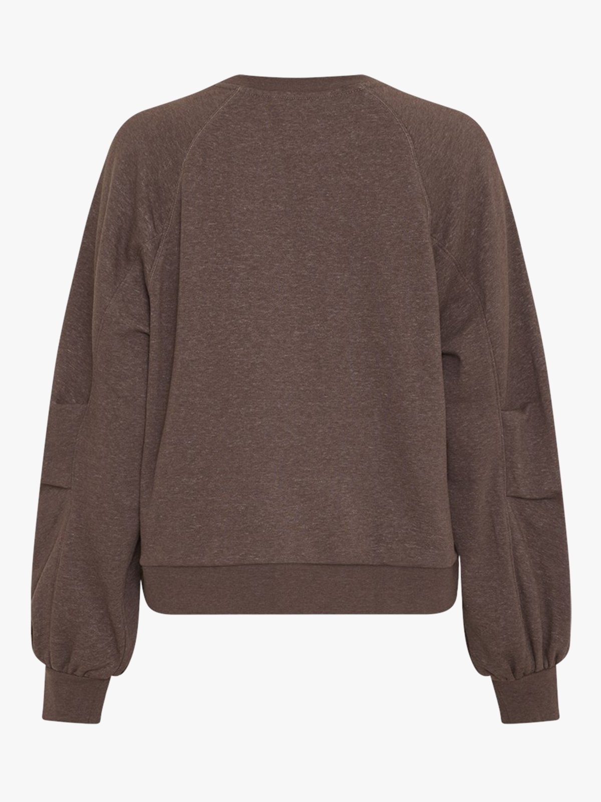 MSCH Copenhagen Brawley Briena Logo Sweatshirt Hot Fudge Melange