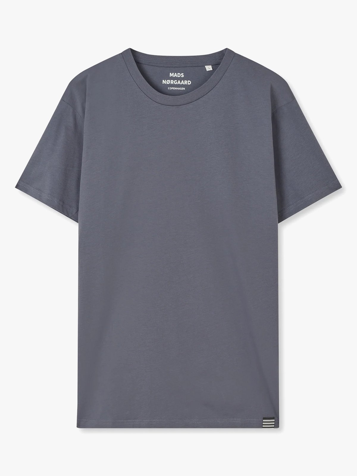 Mads Nørgaard Organic Thor Tee Dark Grey