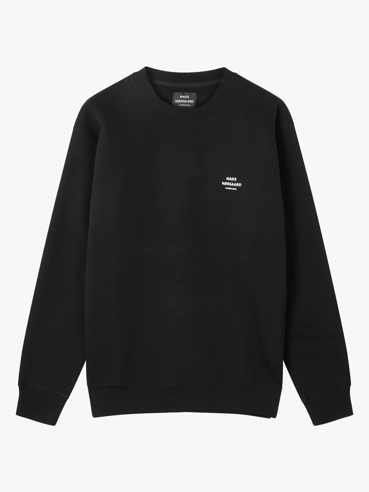 Mads Nørgaard Standard Crew Logo Sweat Black