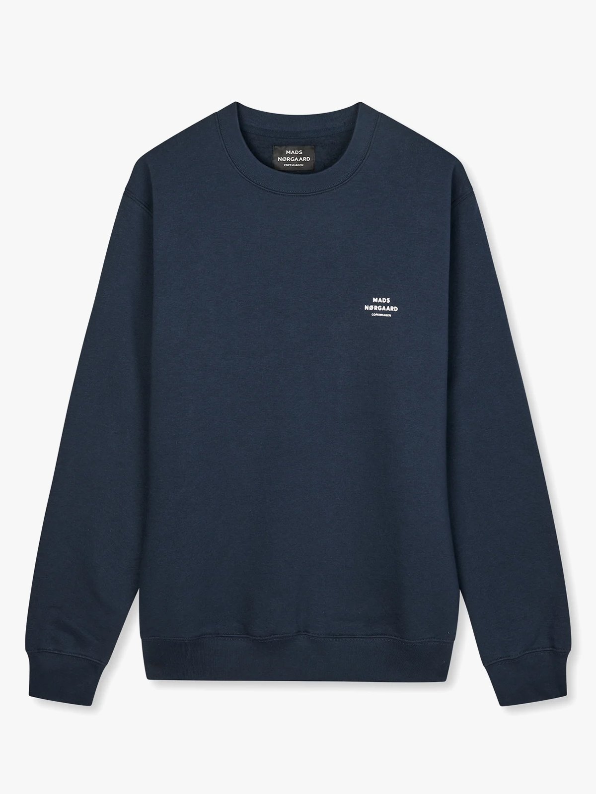 Mads Nørgaard Standard Crew Logo Sweat Parisian Night