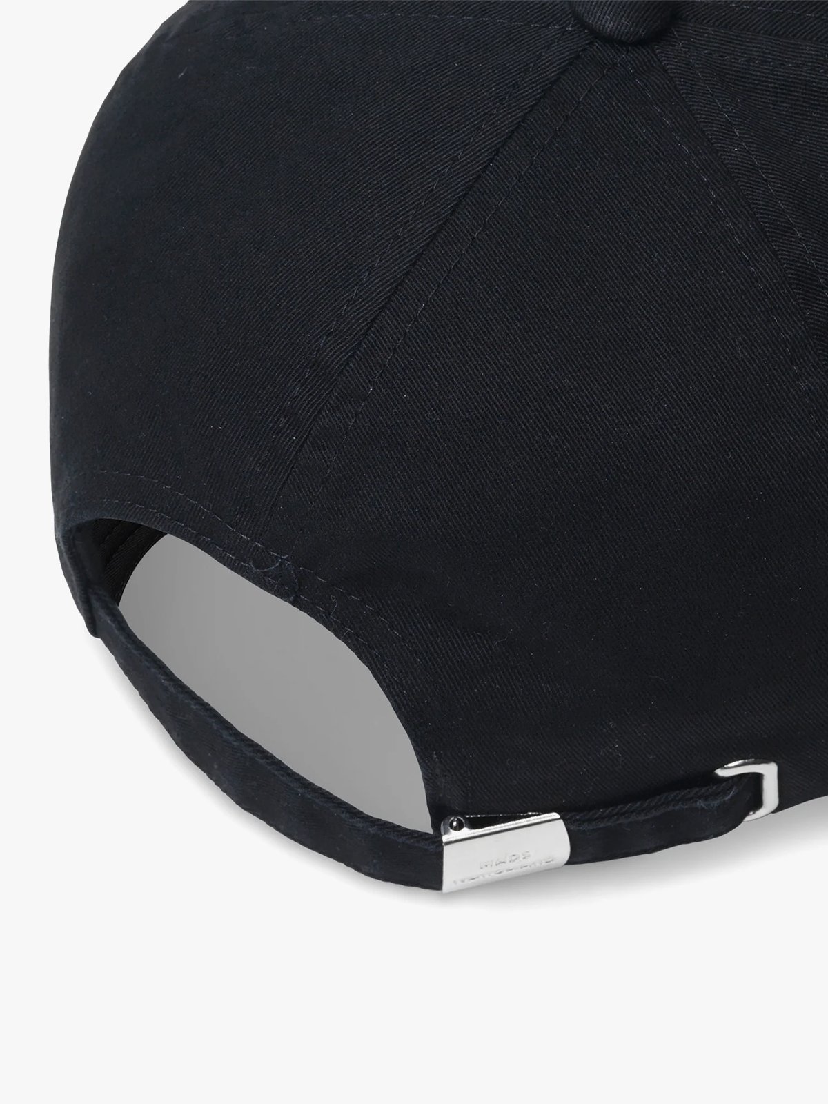 Mads Nørgaard Soft Twill Cash Cap Jet Black