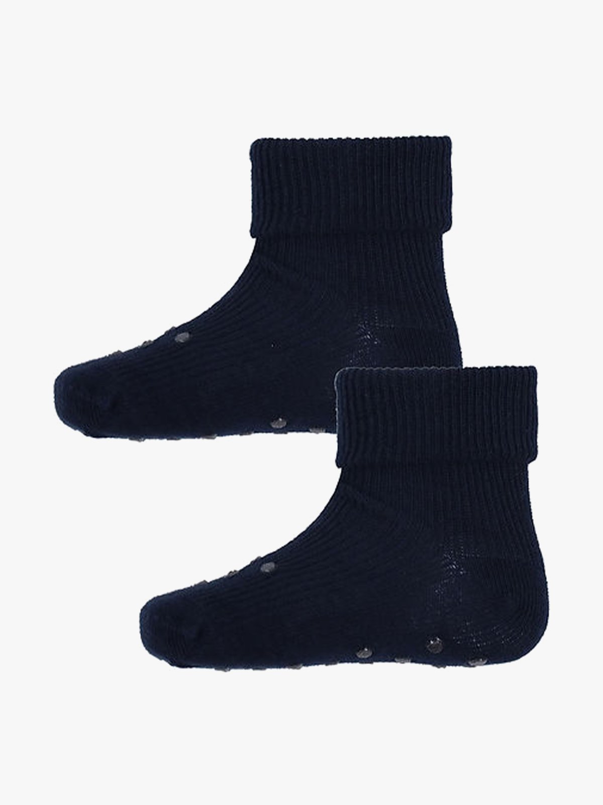 Minymo Baby Rib Sock With Abs (2 Pack) Total Eclipse