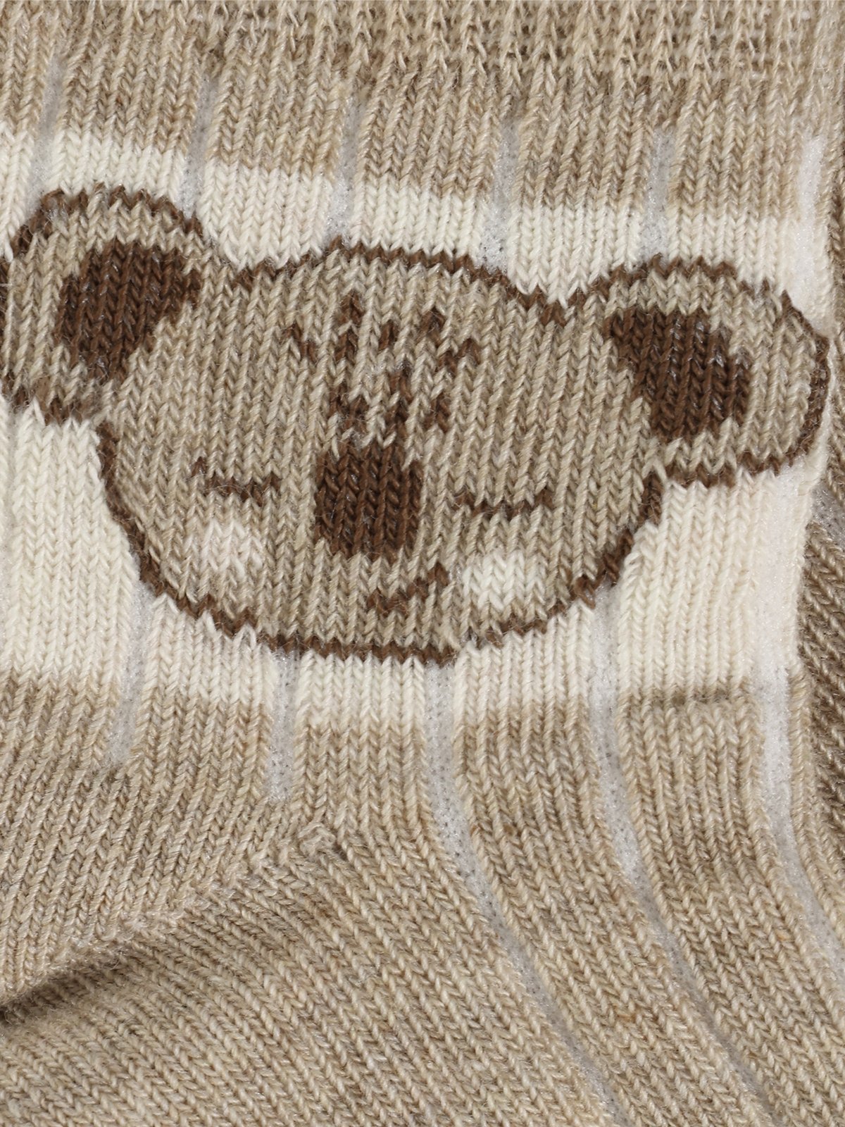 Minymo Baby Socks (2 Pack) Silver Mink