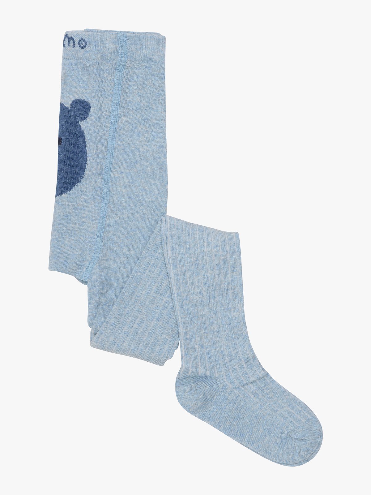 Minymo Baby Stocking W.Effect On Back Winter Sky