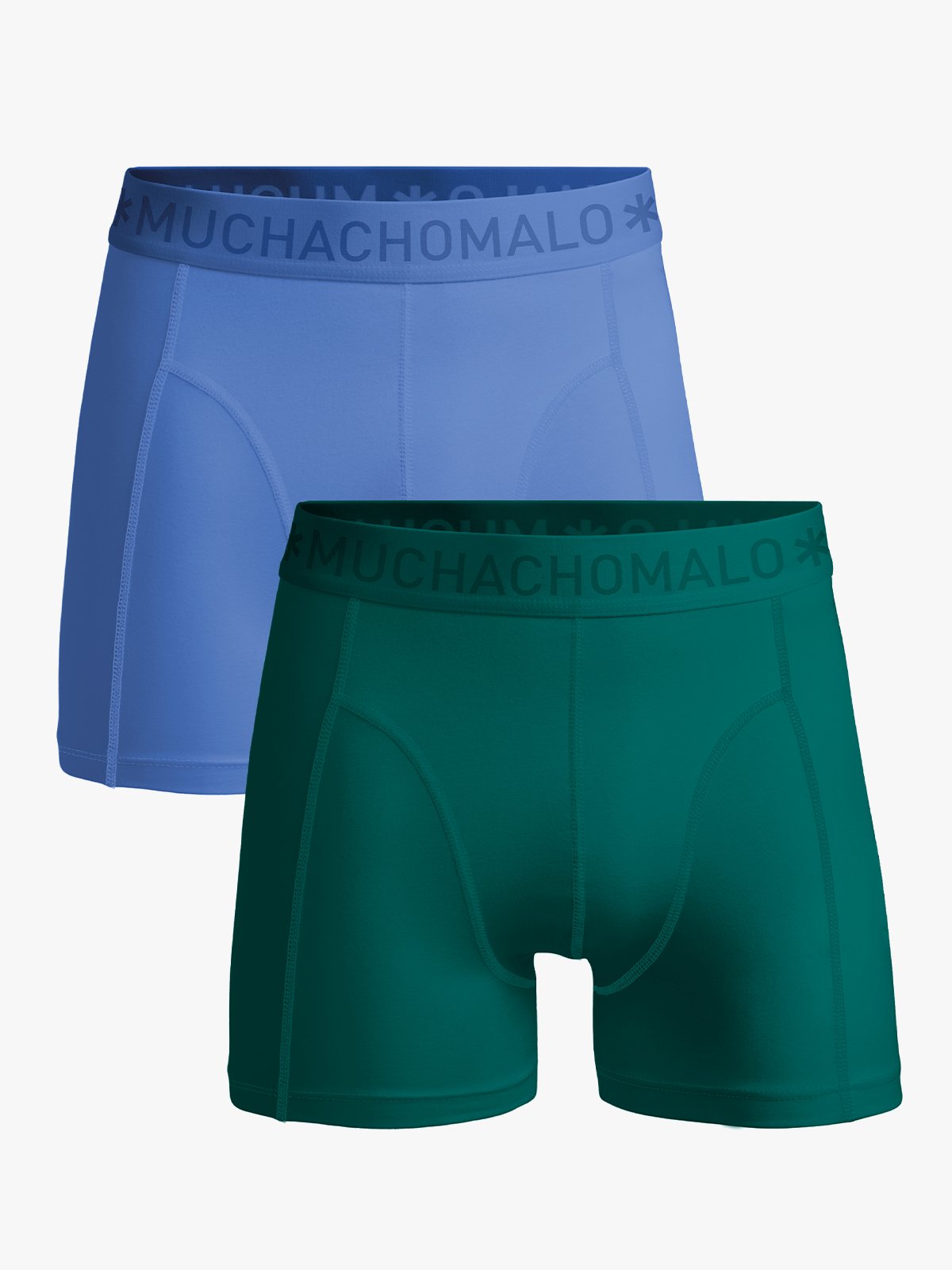 Muchachomalo Solid boxer 2-pack Flerfarget